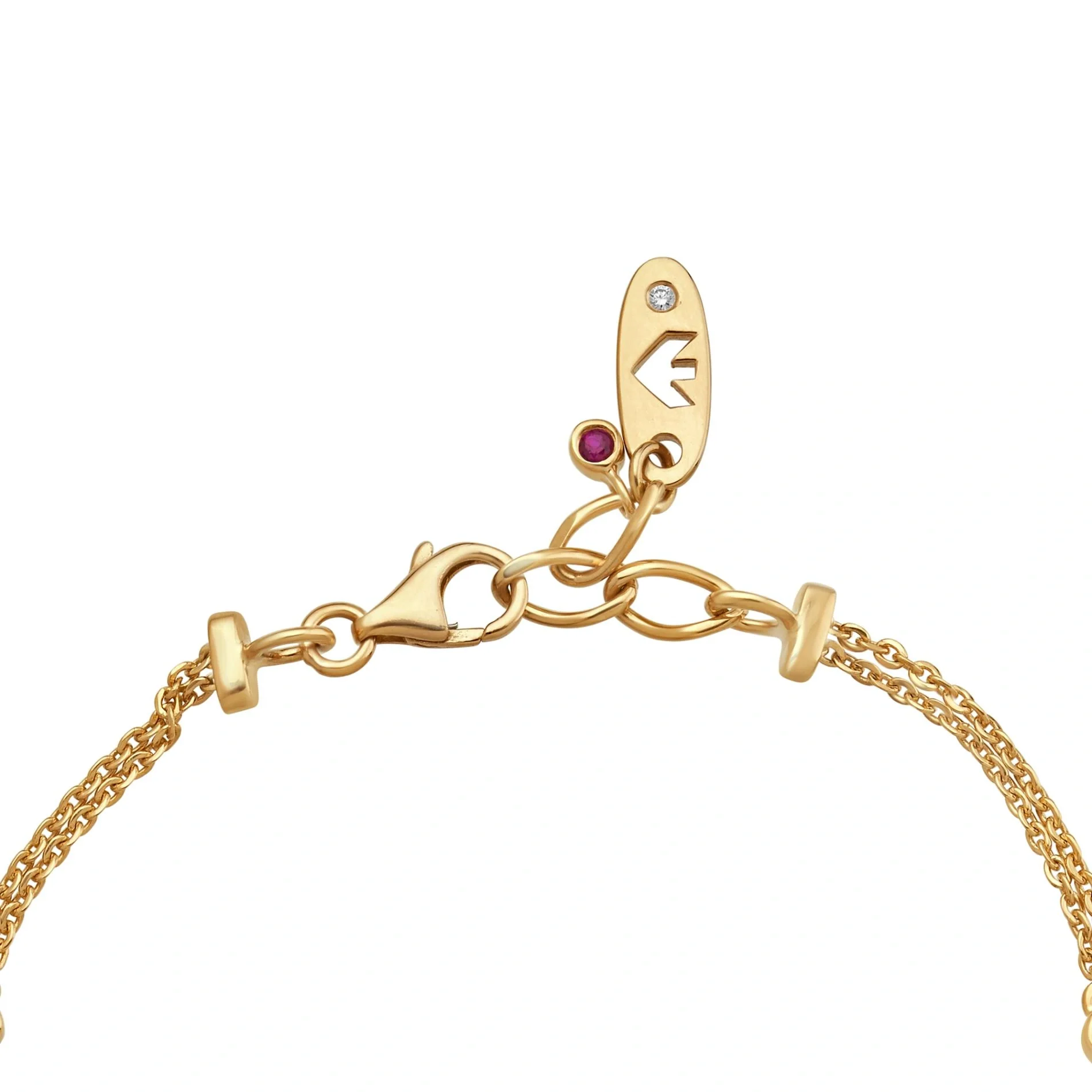 Aria Celeste Charm Bracelet - Image 4