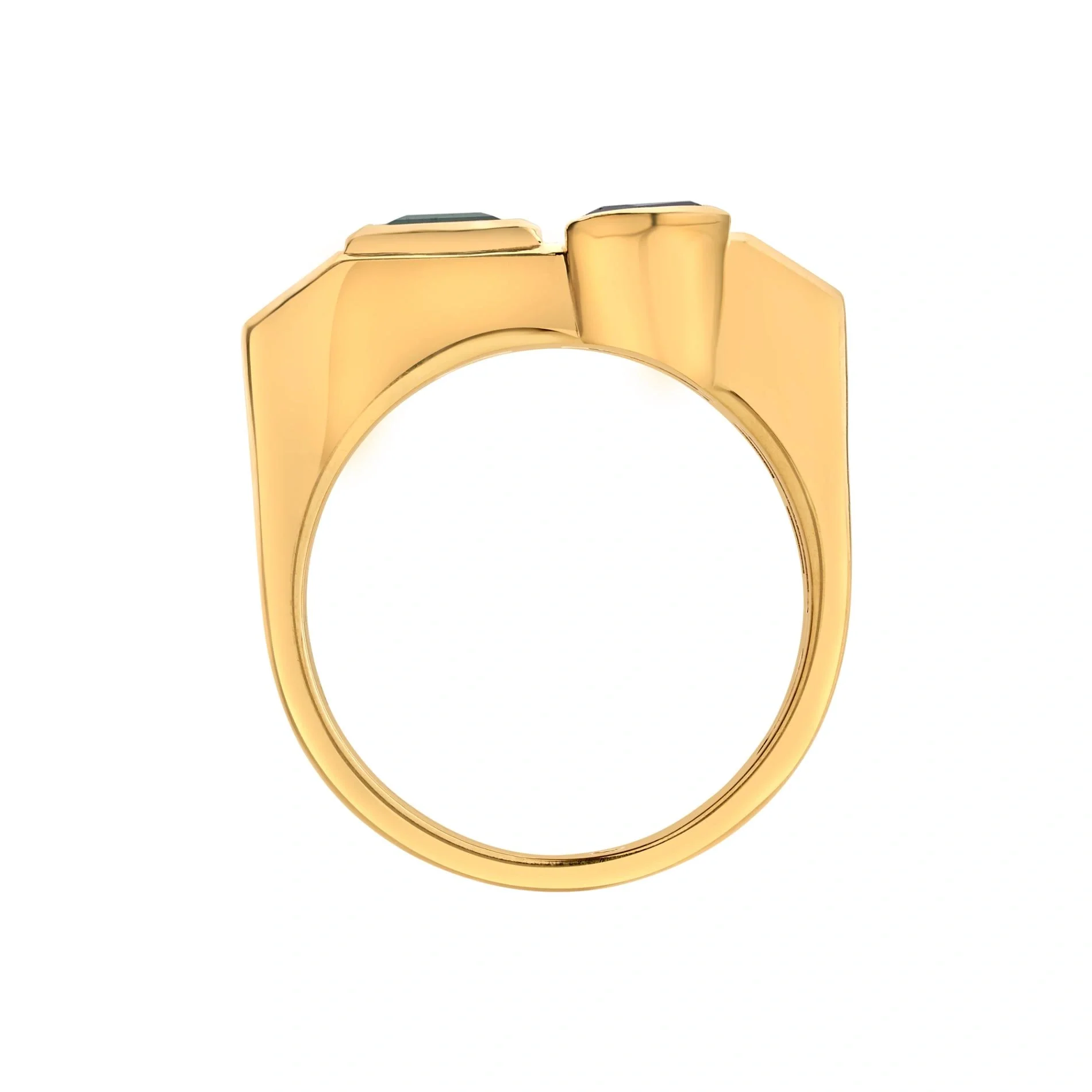 Aria Dual-Gem Offset Band - Image 3