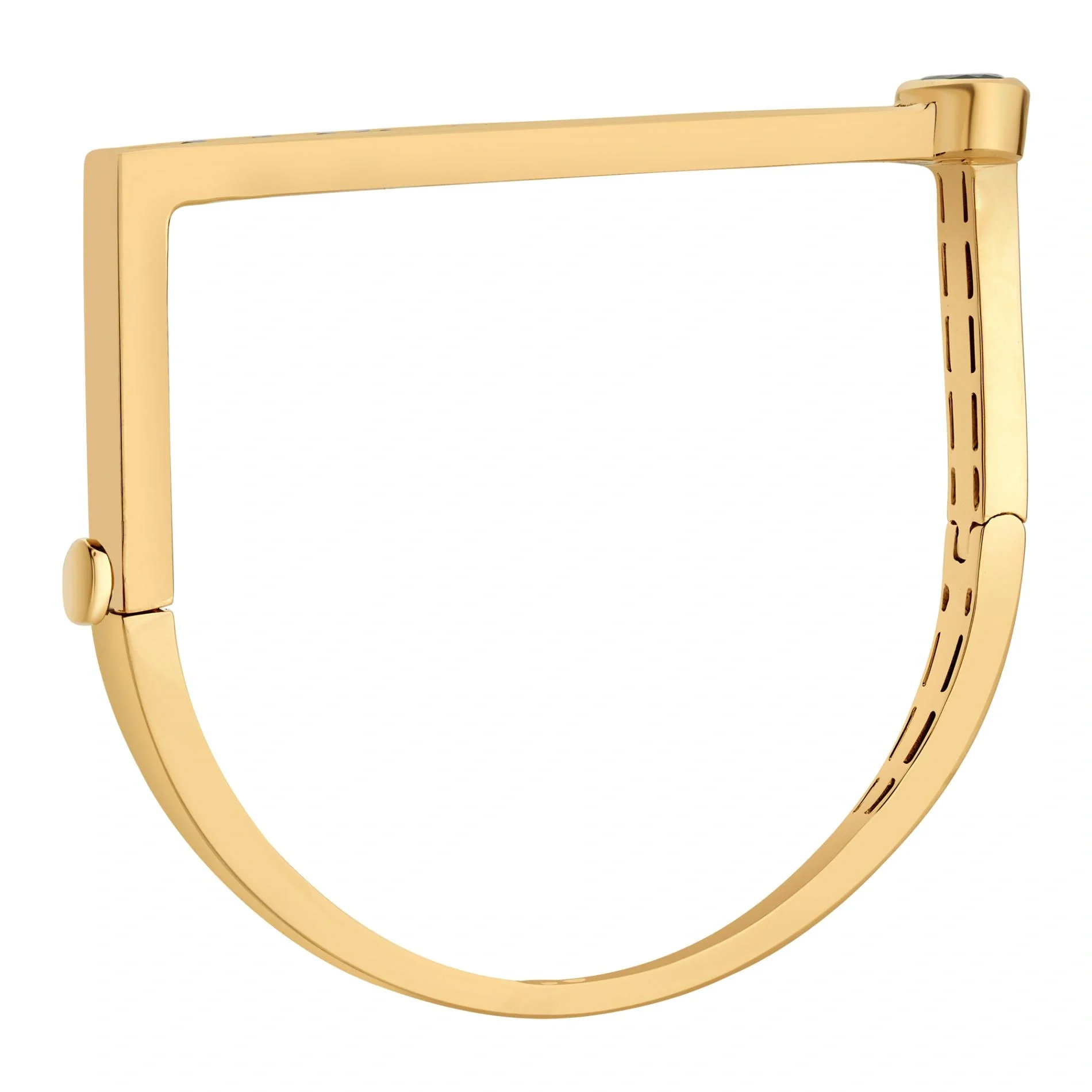 Aria Emerald Edge Sapphire Bar Bracelet - Image 3