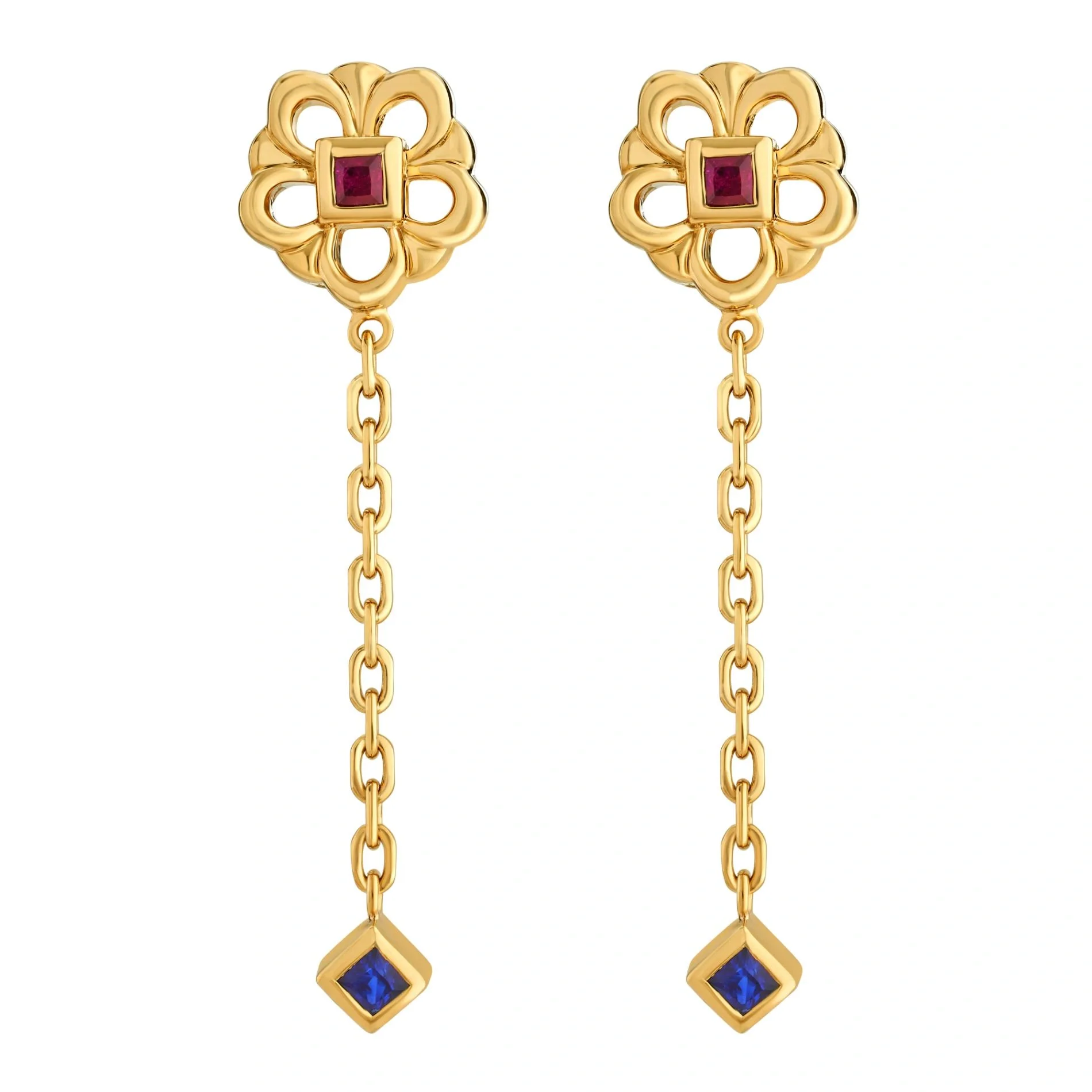 Aria Floral Cascade Drops