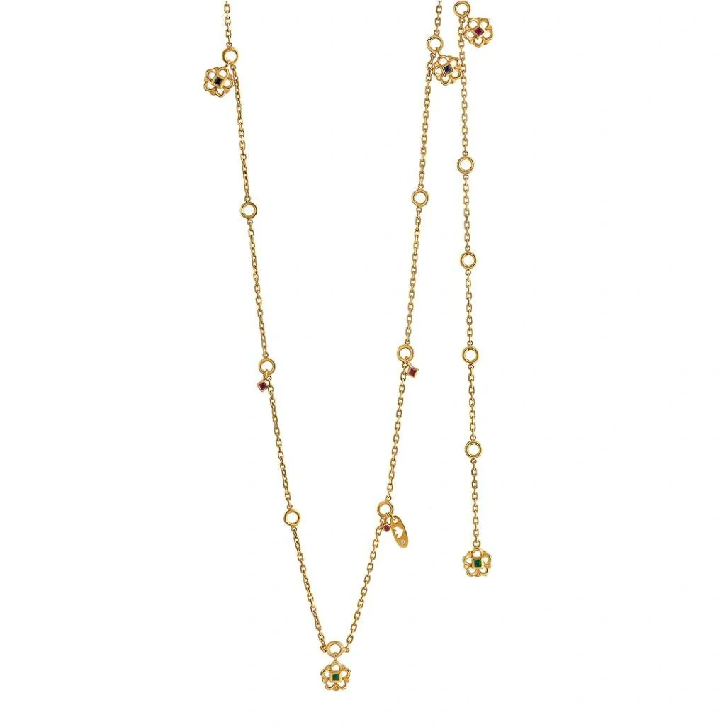 Aria Petal Path Necklace