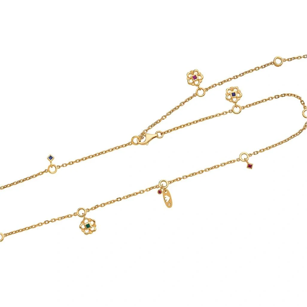 Aria Petal Path Necklace - Image 4