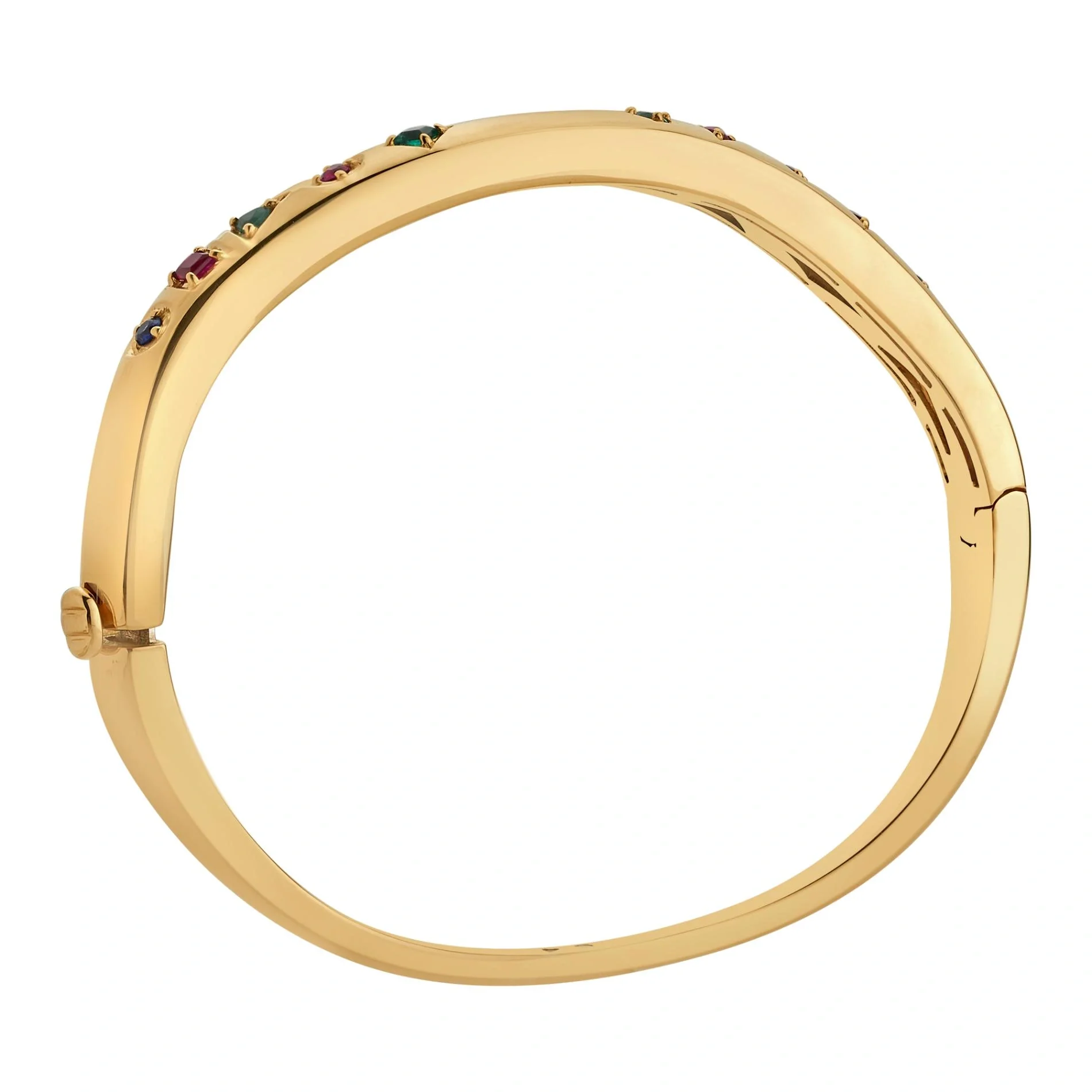 Aria Prism Glow Cuff Bracelet - Image 3