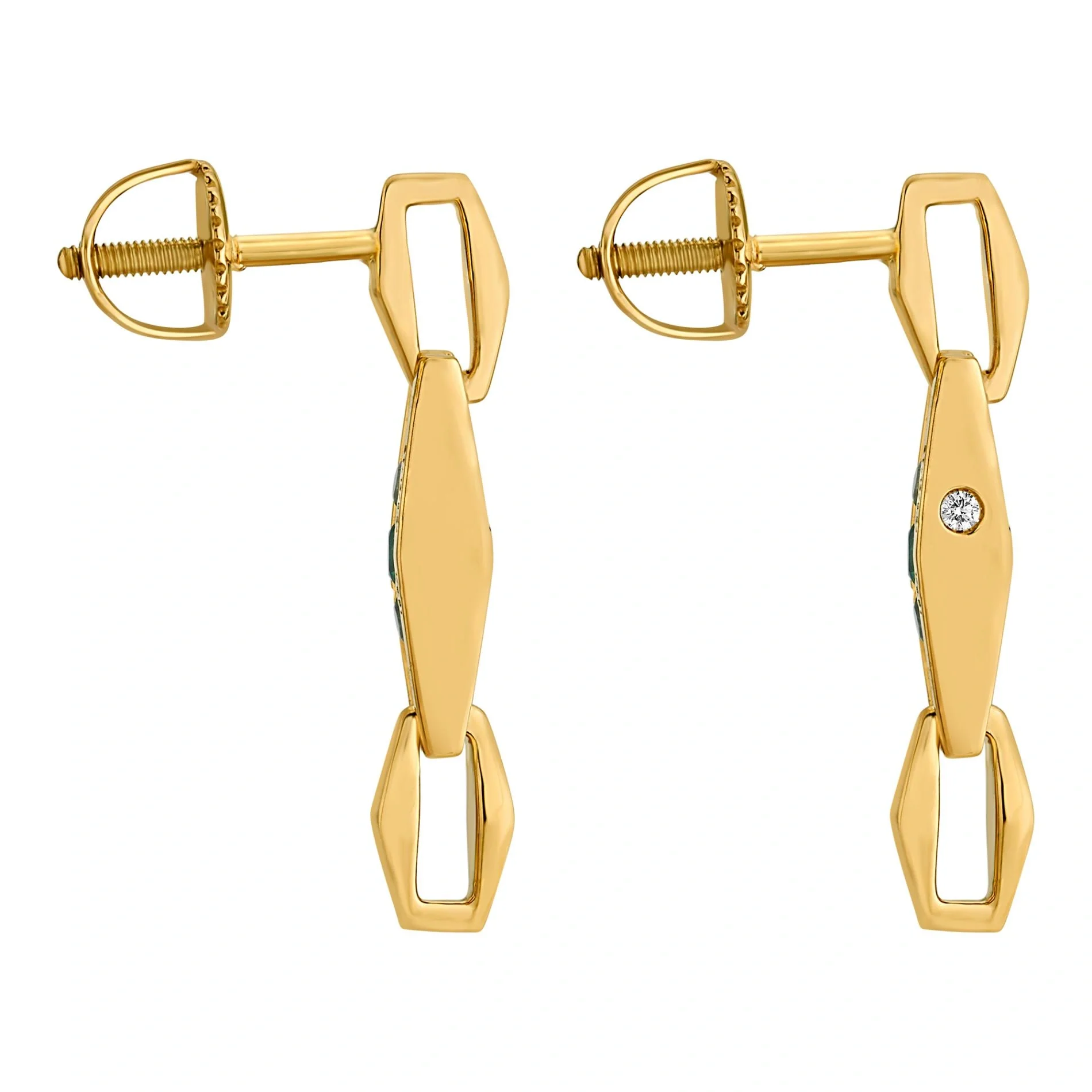 Aria Ruby Axis Gold Drops - Image 4