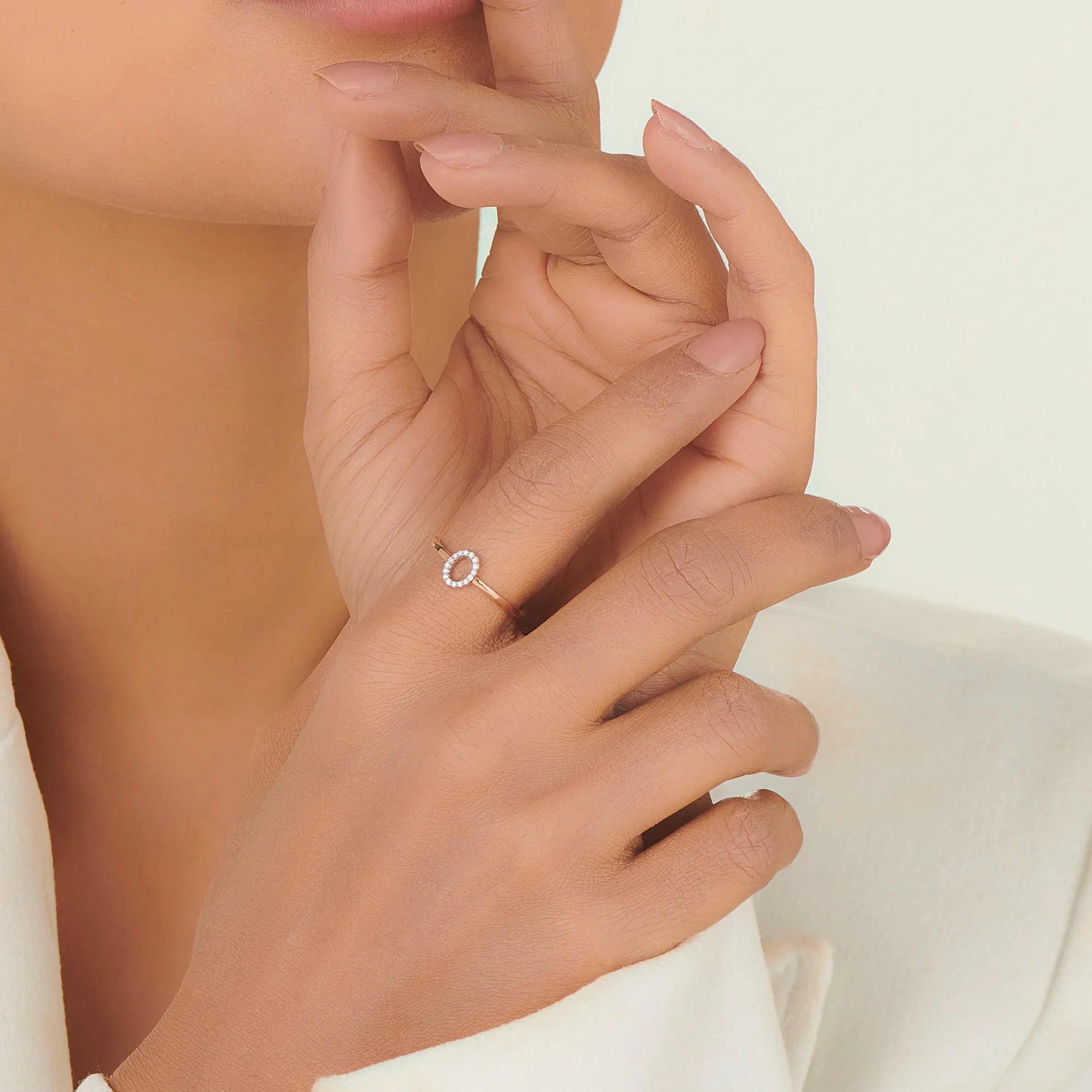 Boujee Celestial Oval Bloom Ring - Image 2