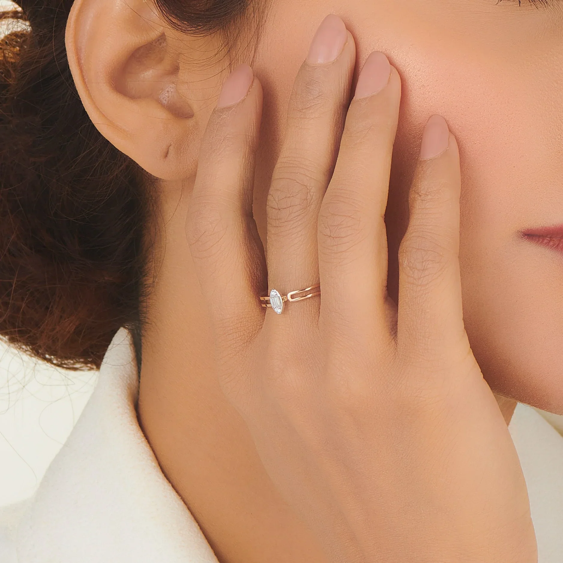 Boujee Marquise Cluster Ring - Image 2