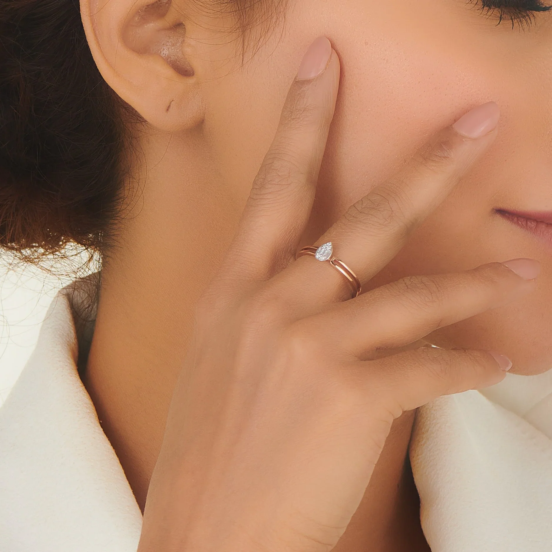 Boujee Radiant Droplet Ring - Image 2