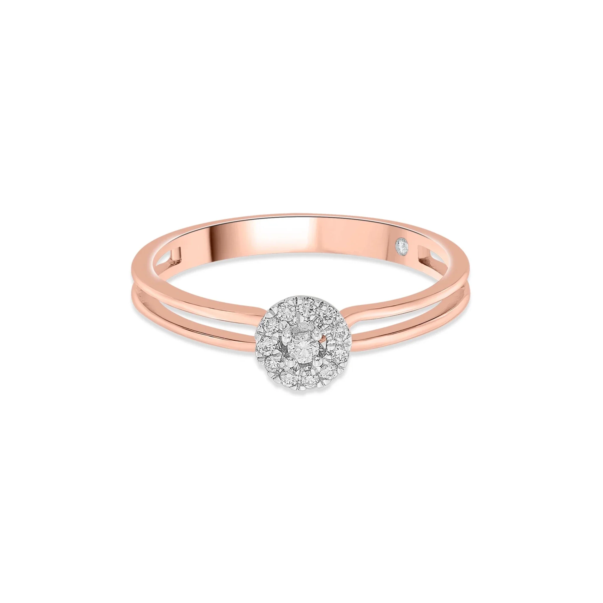 Boujee Rose Halo Glimmer Luxe Ring - Image 3