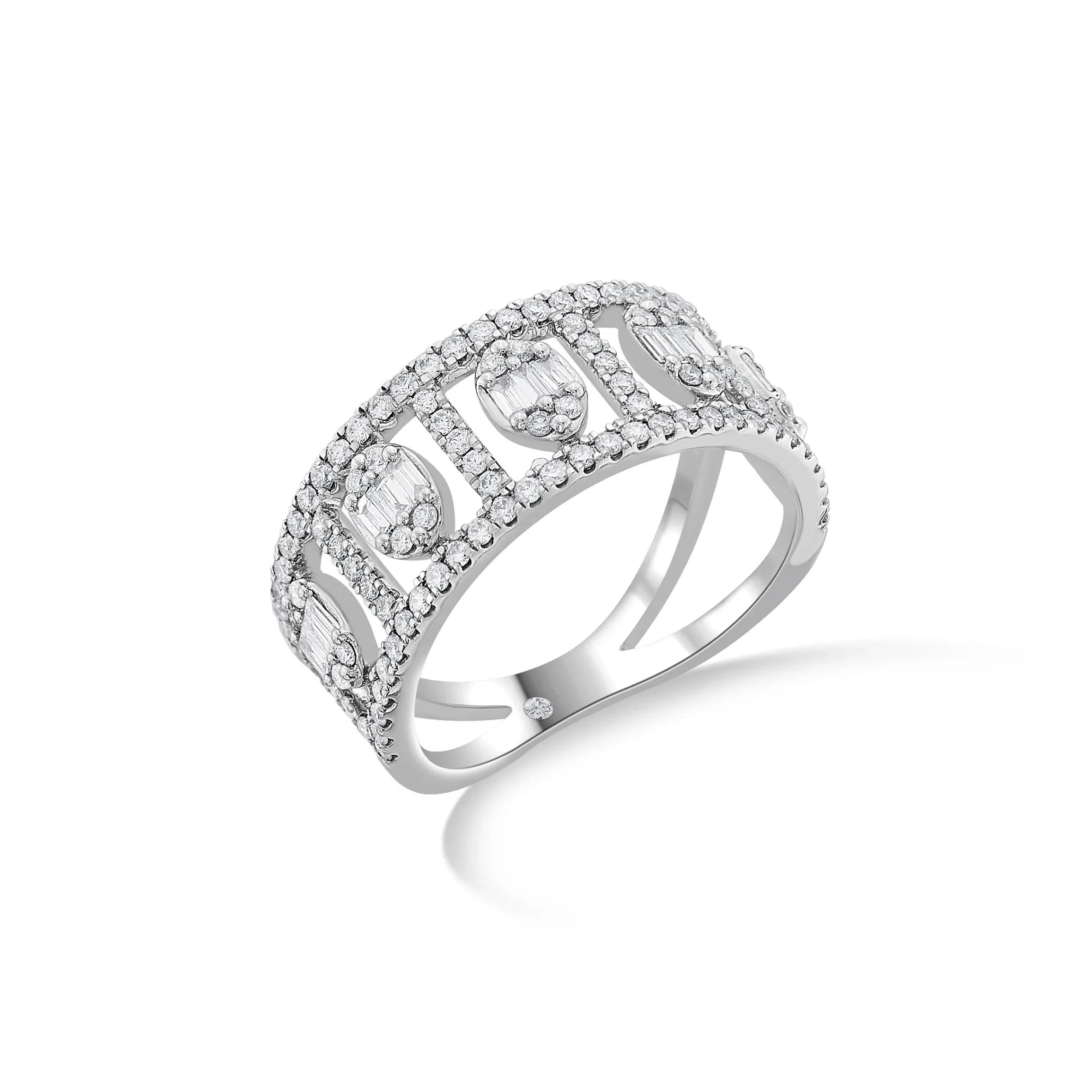 Celestial Echo Diamond Ring