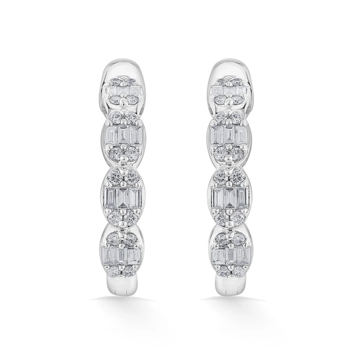 Classic Luminous Charm Hoops