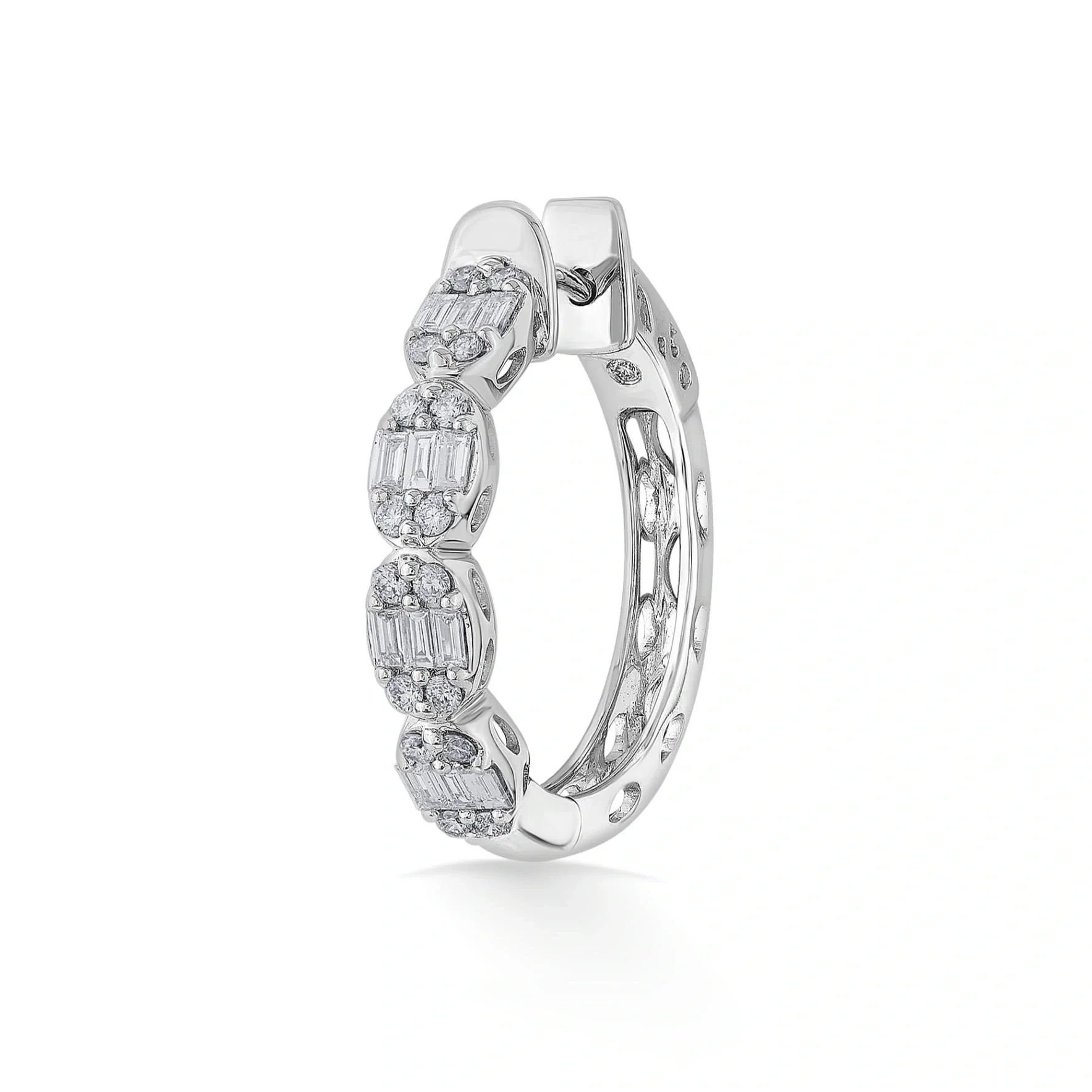 Classic Luminous Charm Hoops - Image 2