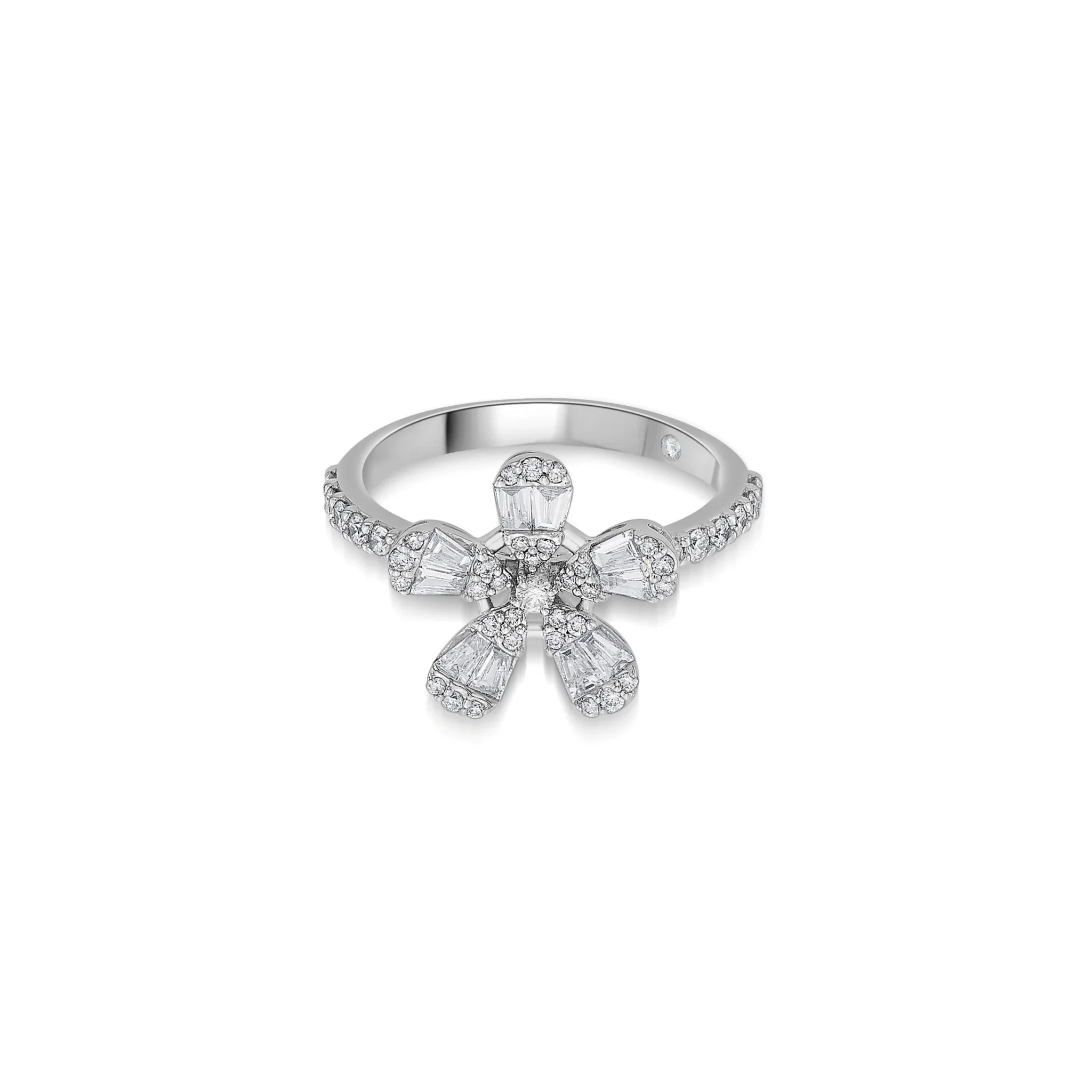 Classic Radiant Petal Ring - Image 2