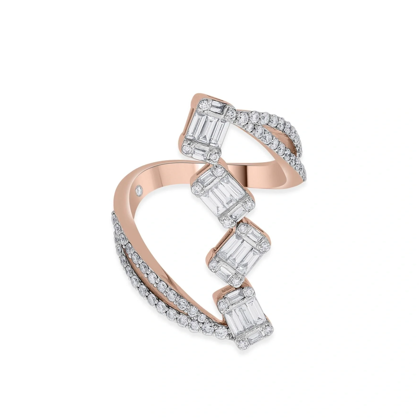 Classic Twinkle Cascade Ring - Image 2