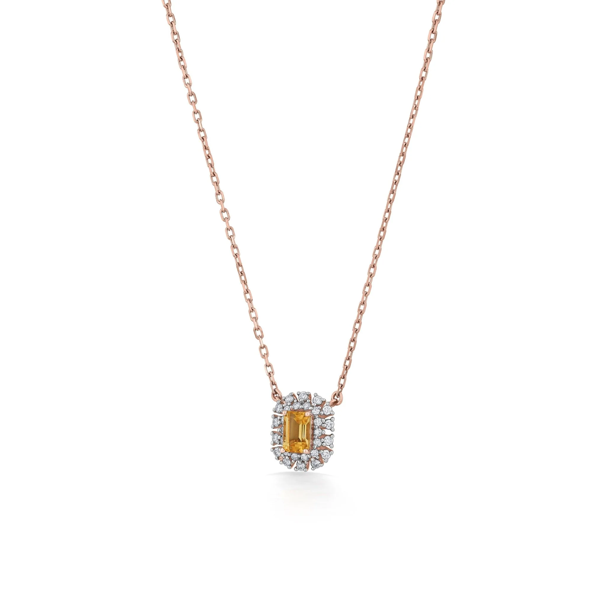 Color Pop Amber Glow Chain Pendant - Image 2