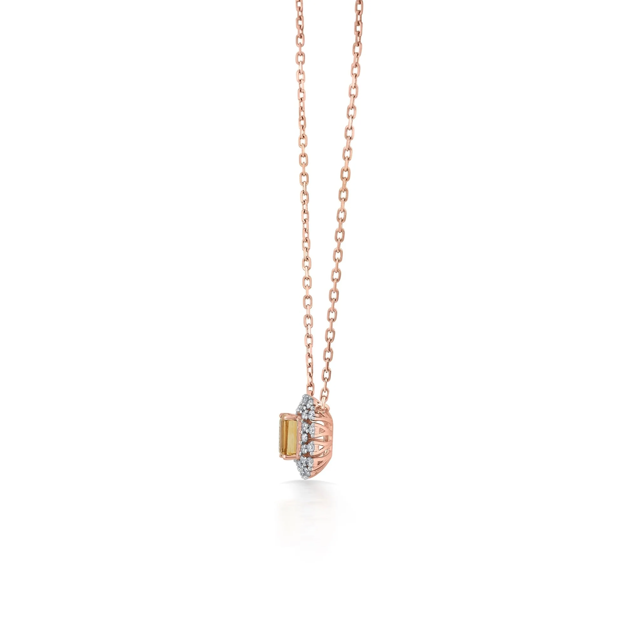 Color Pop Amber Glow Chain Pendant - Image 3