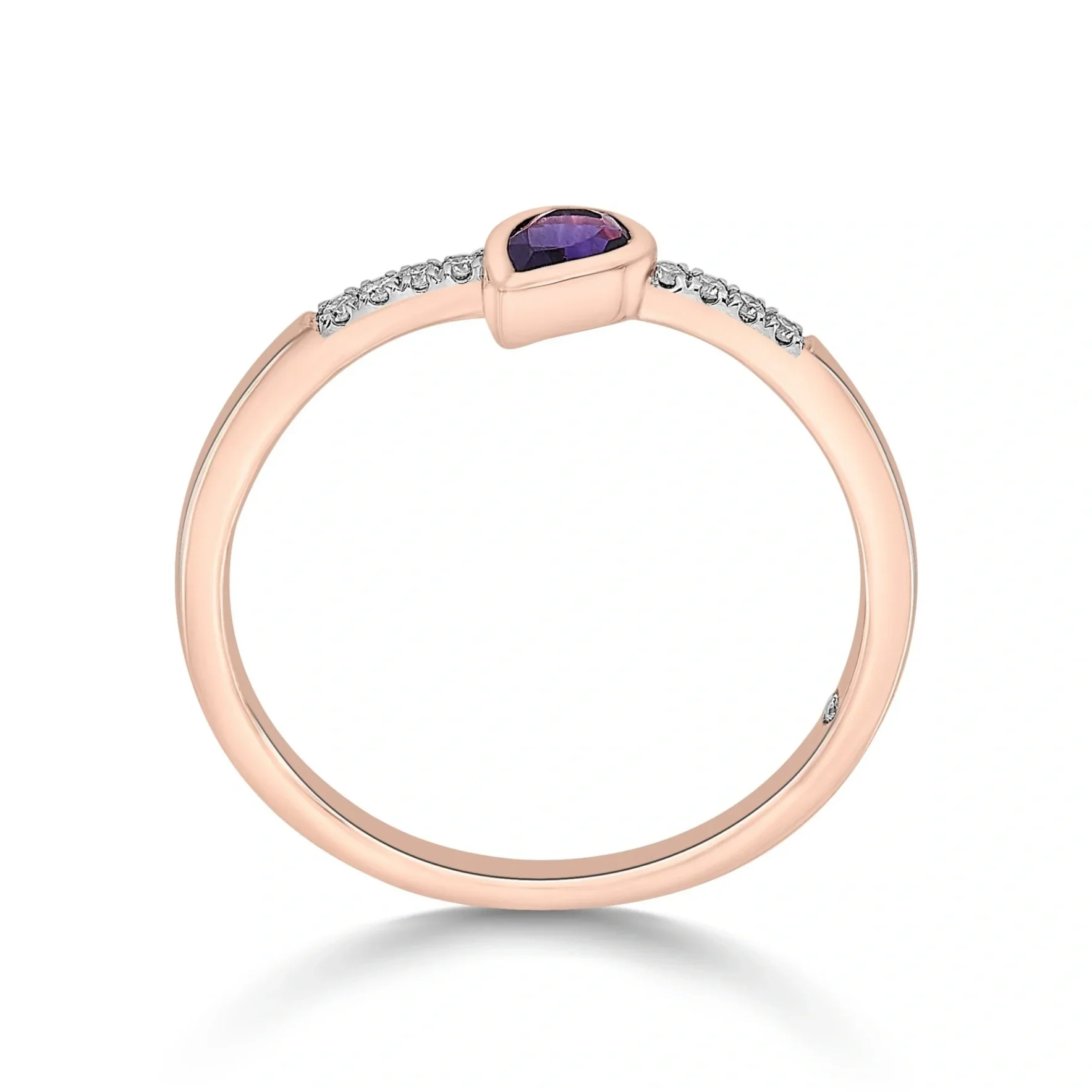 Color Pop Drop Elegance Ring in Amethyst - Image 5