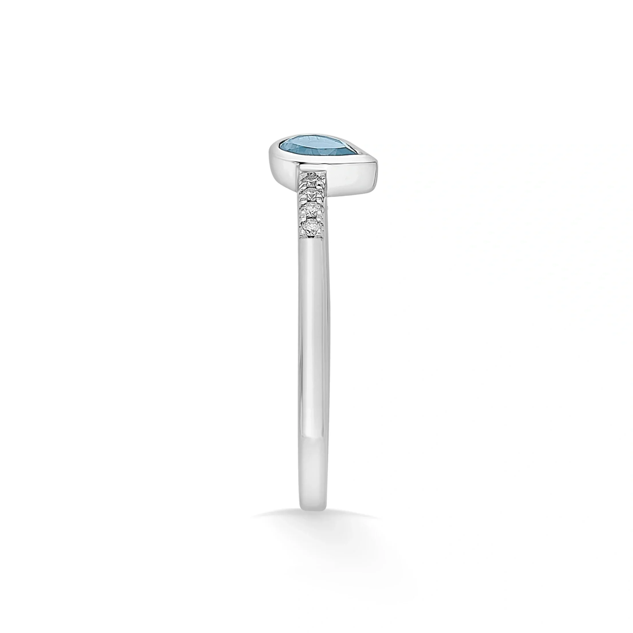 Color Pop Drop Elegance Ring in Blue Topaz - Image 3