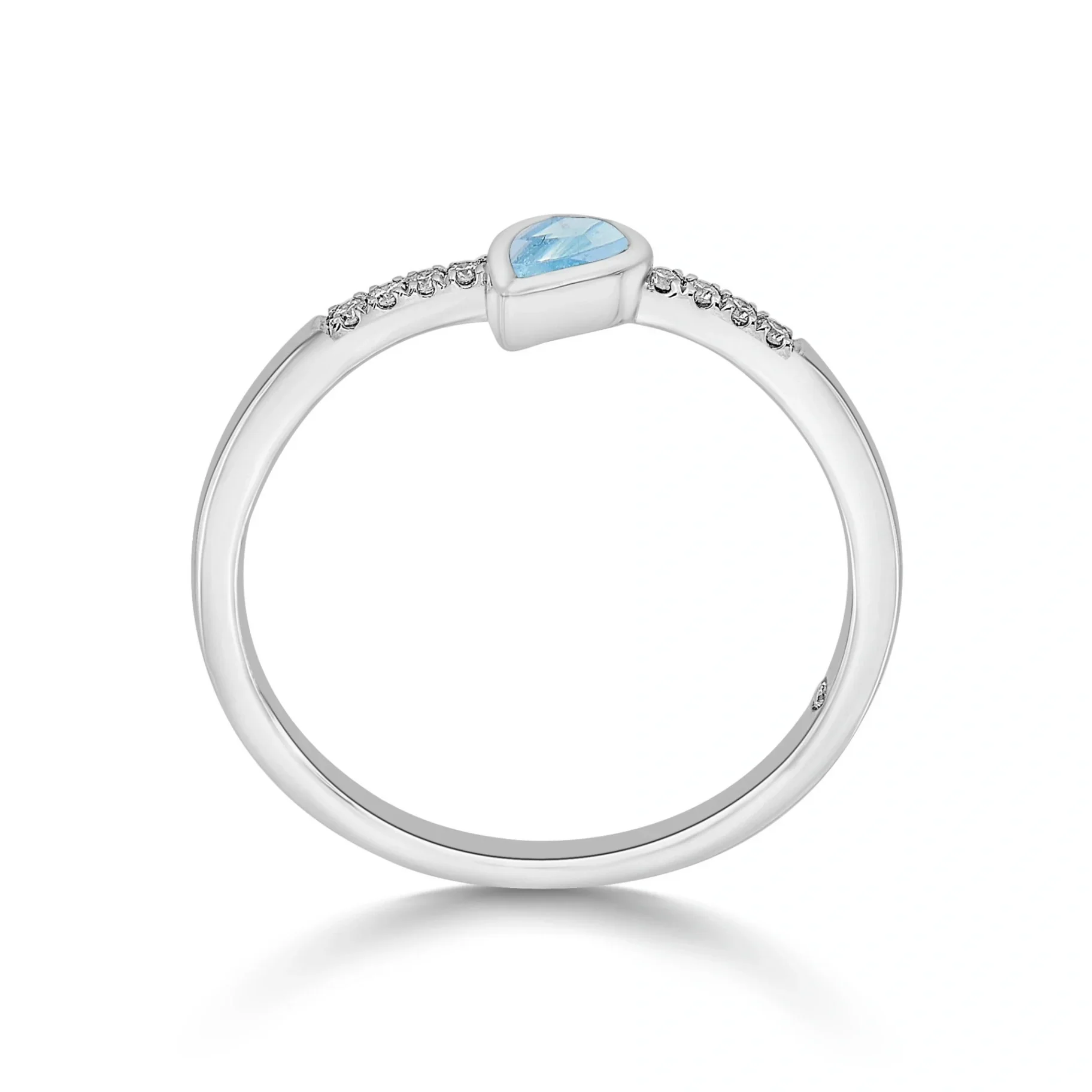Color Pop Drop Elegance Ring in Blue Topaz - Image 4