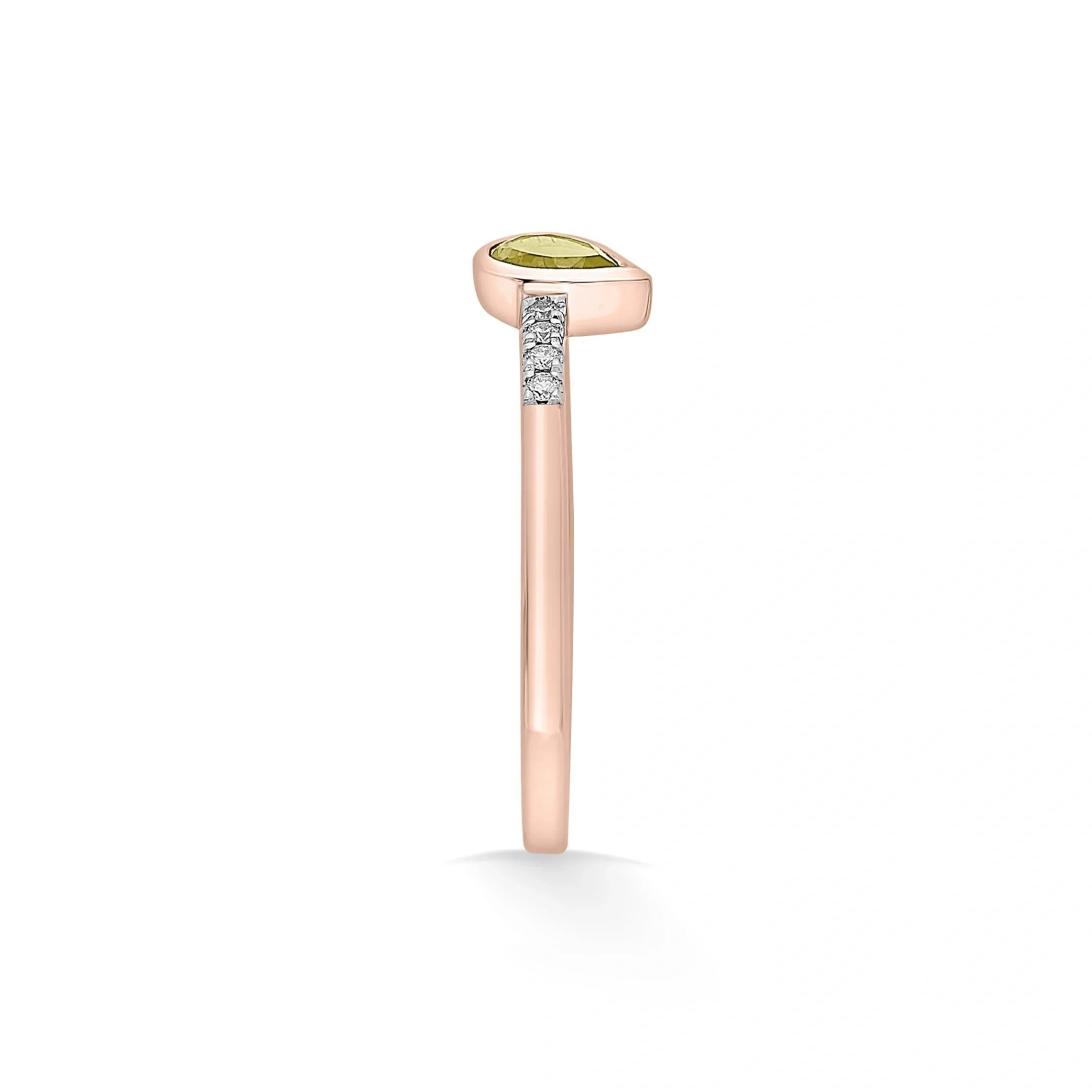 Color Pop Drop Elegance Ring in Peridot - Image 3