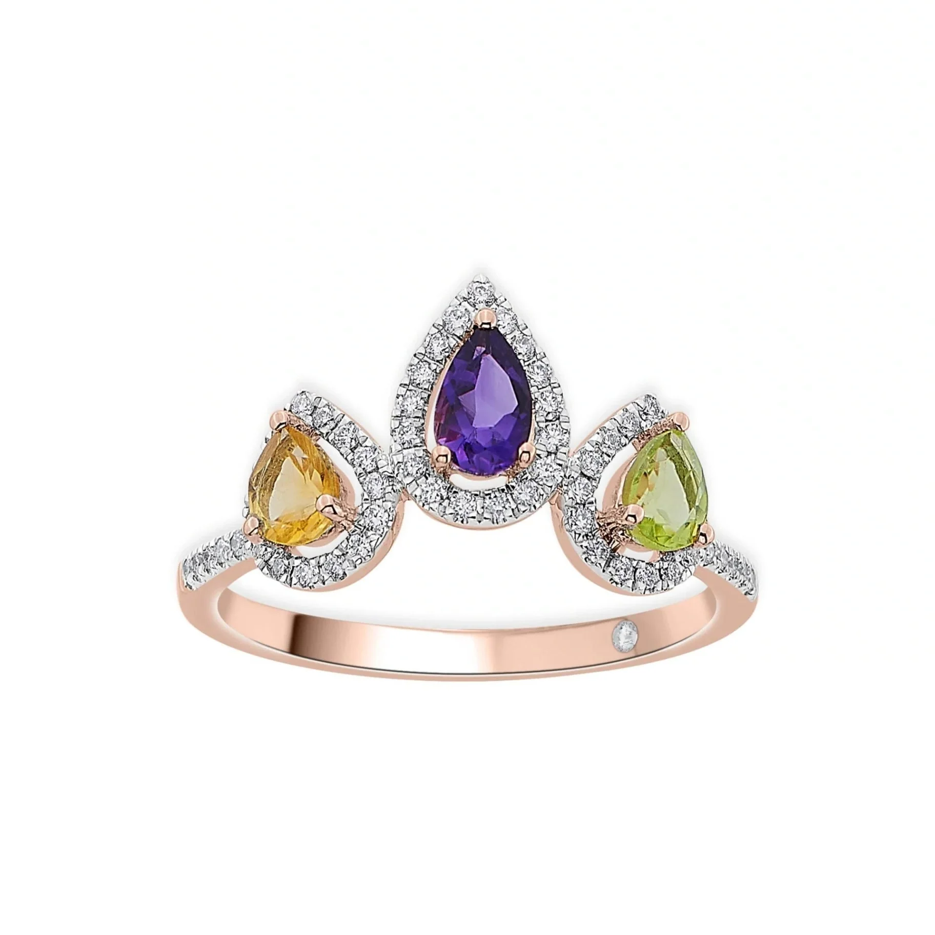 Color Pop Regal Tiara Ring - Image 3