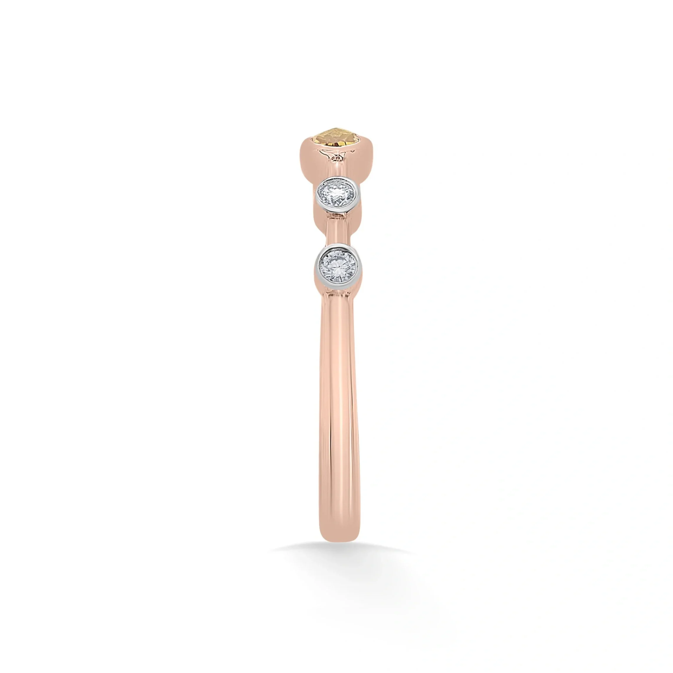 Color Pop Starlight Orbit Ring in Citrine - Image 3