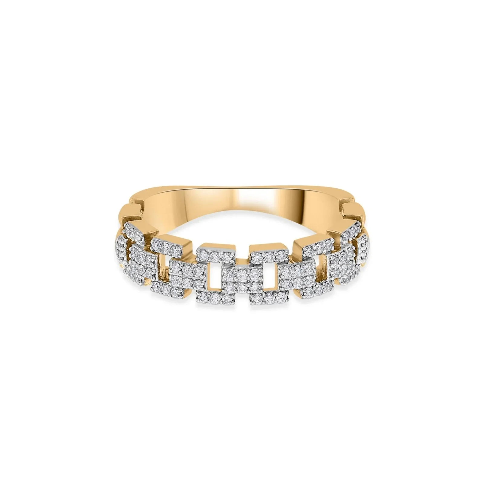 Cuban Crown Ice Ring - Image 3