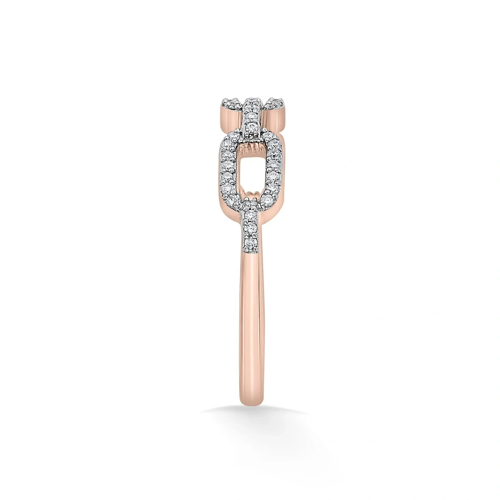 Cuban Drip Ice Link Ring - Image 5