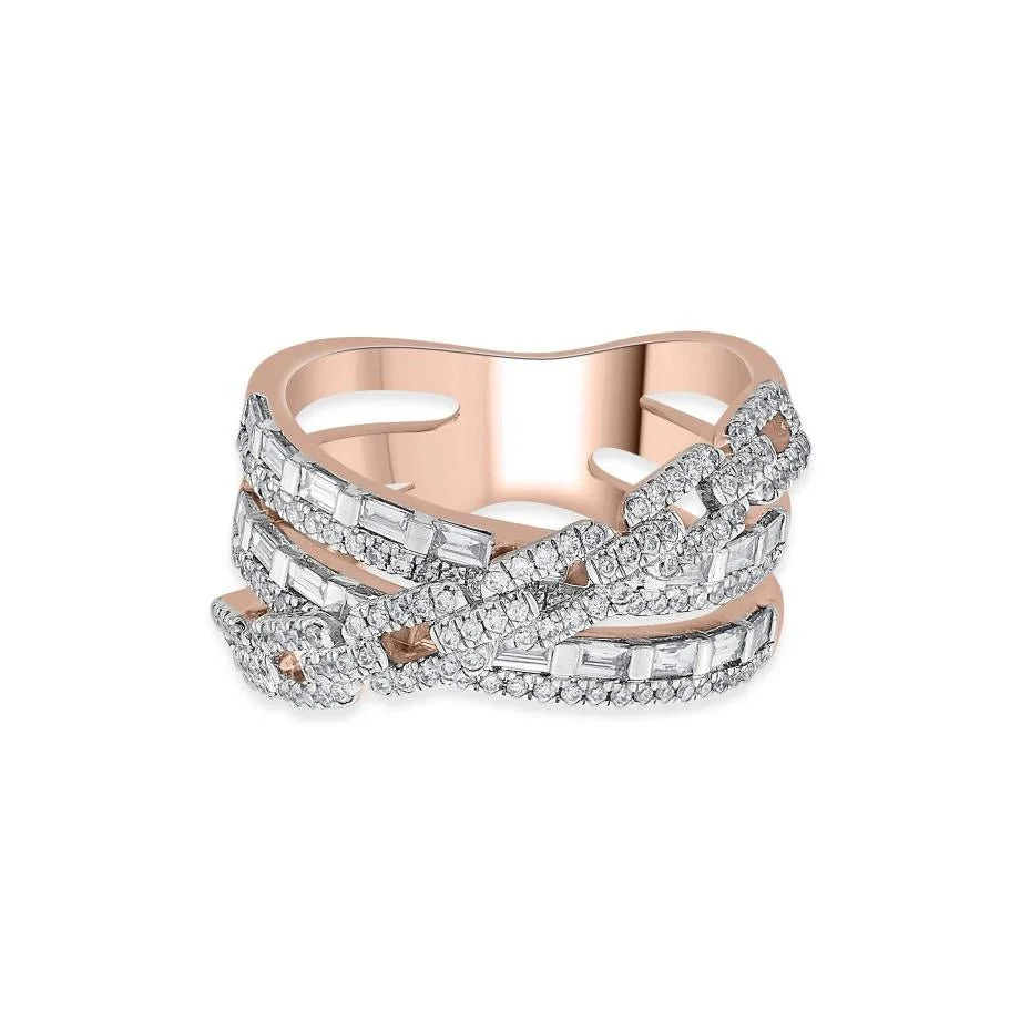 Cuban Radiant Interlace Ring - Image 2