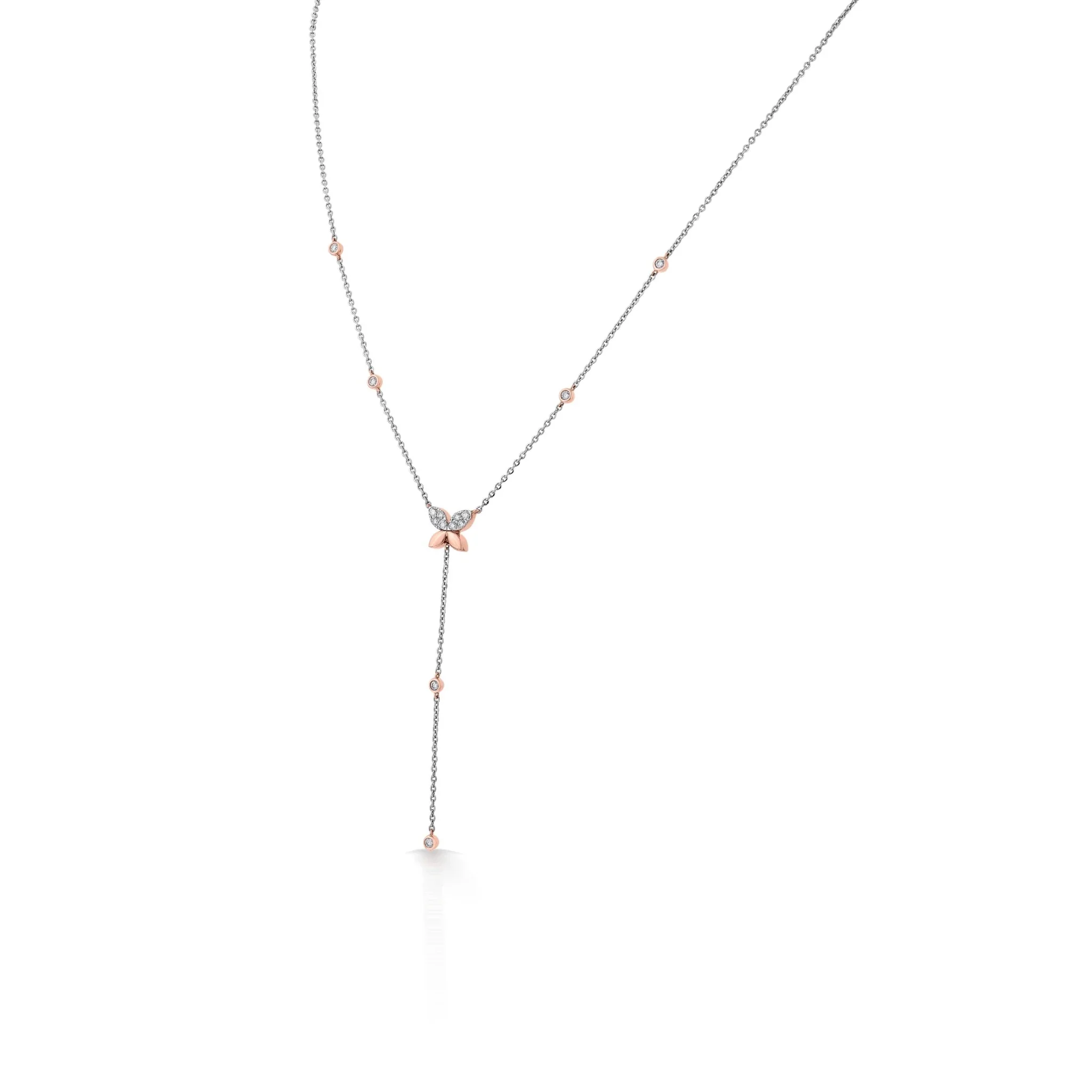 Deck Up Butterfly Necklace - Image 2