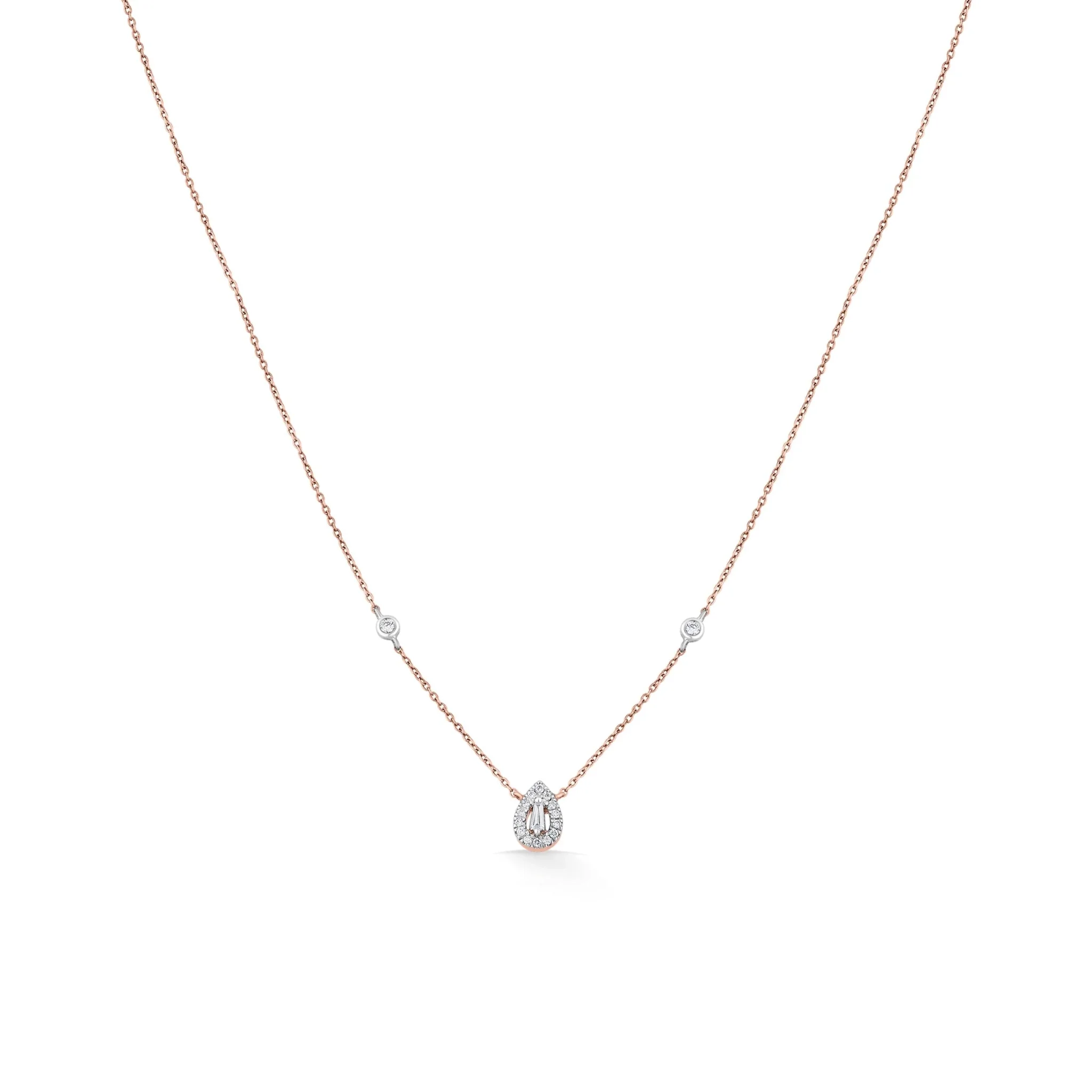 Deck Up Diamond Dewdrop Pendant