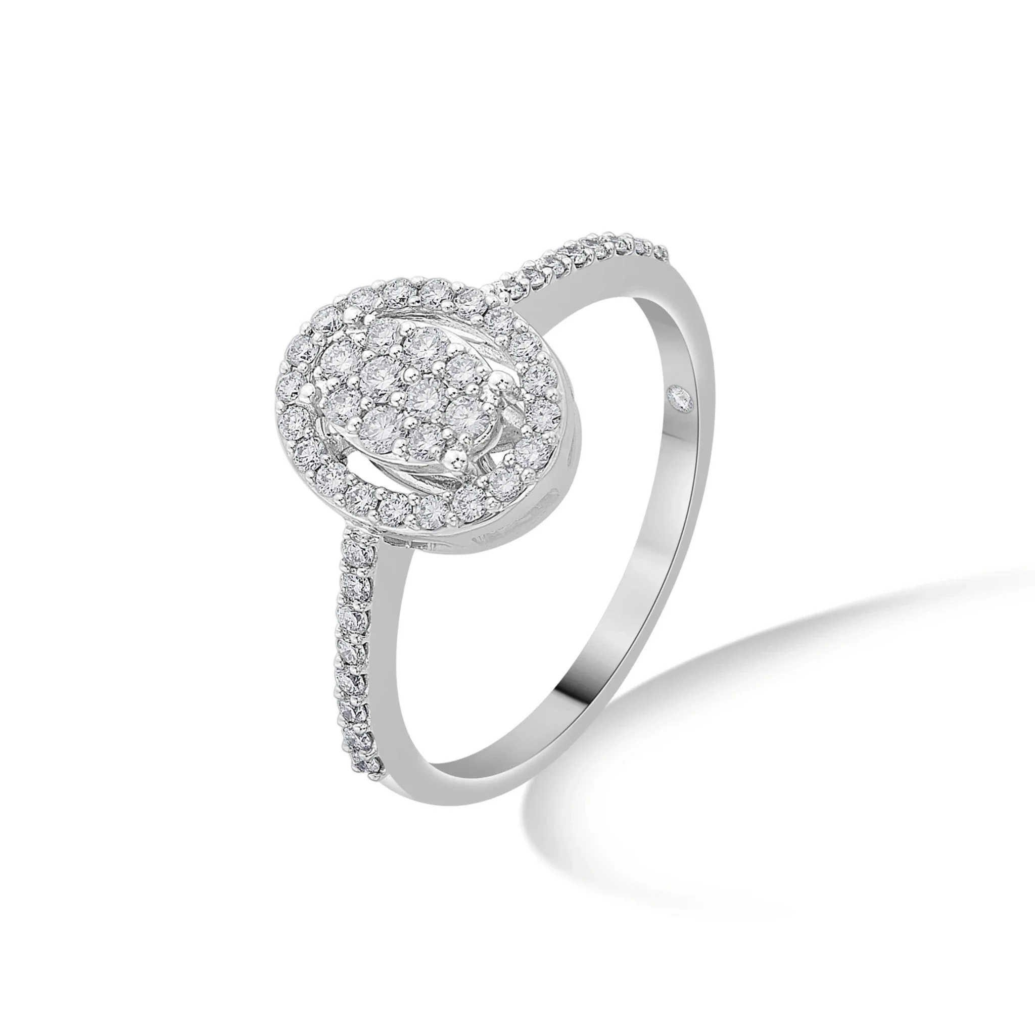 Deck Up Eternal Spark Oval Ring