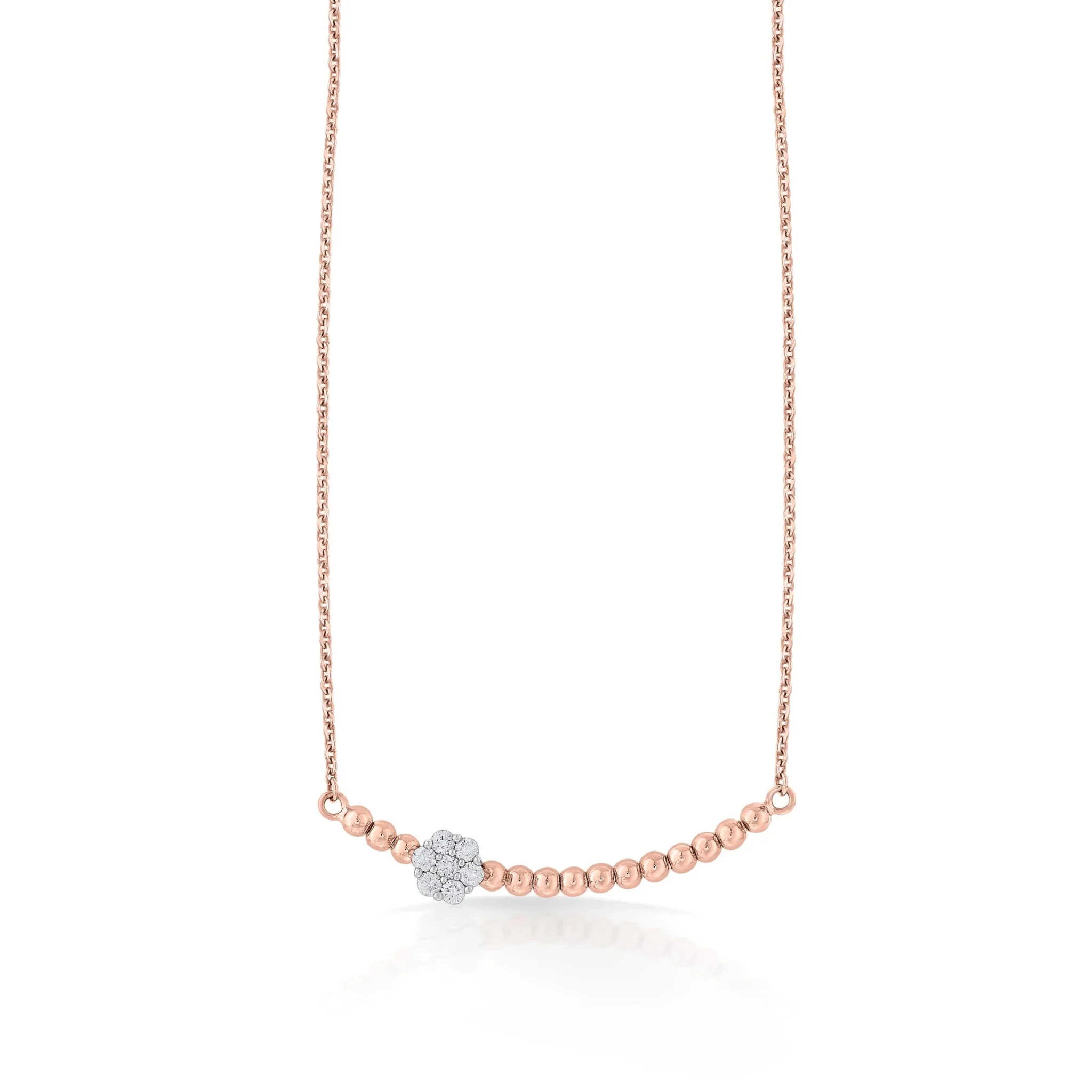 Deck Up Floral Bead Bloom Pendant