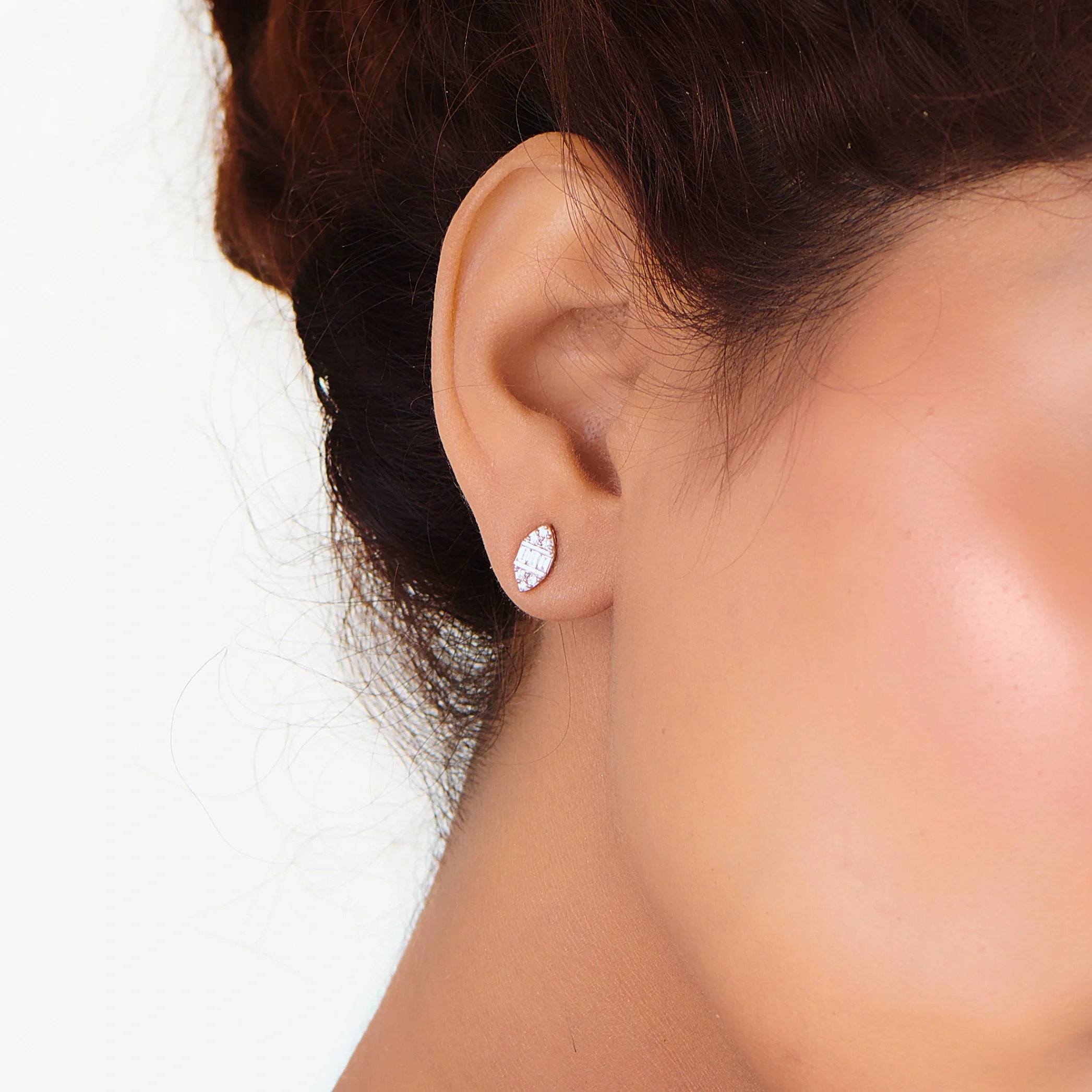 Deck Up Marquise Meridian Studs - Image 2