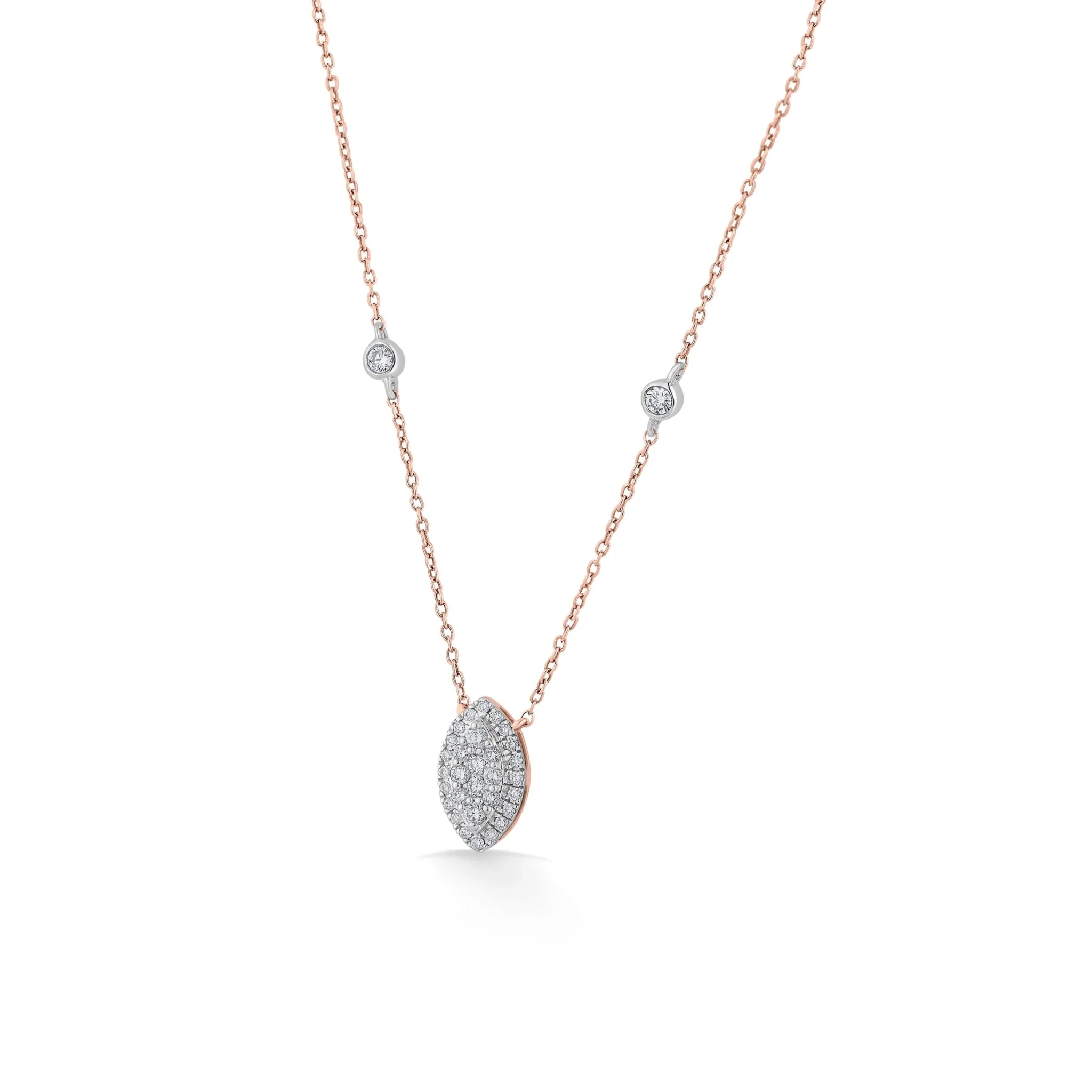 Deck Up Marquise Spark Luxe Necklace - Image 3