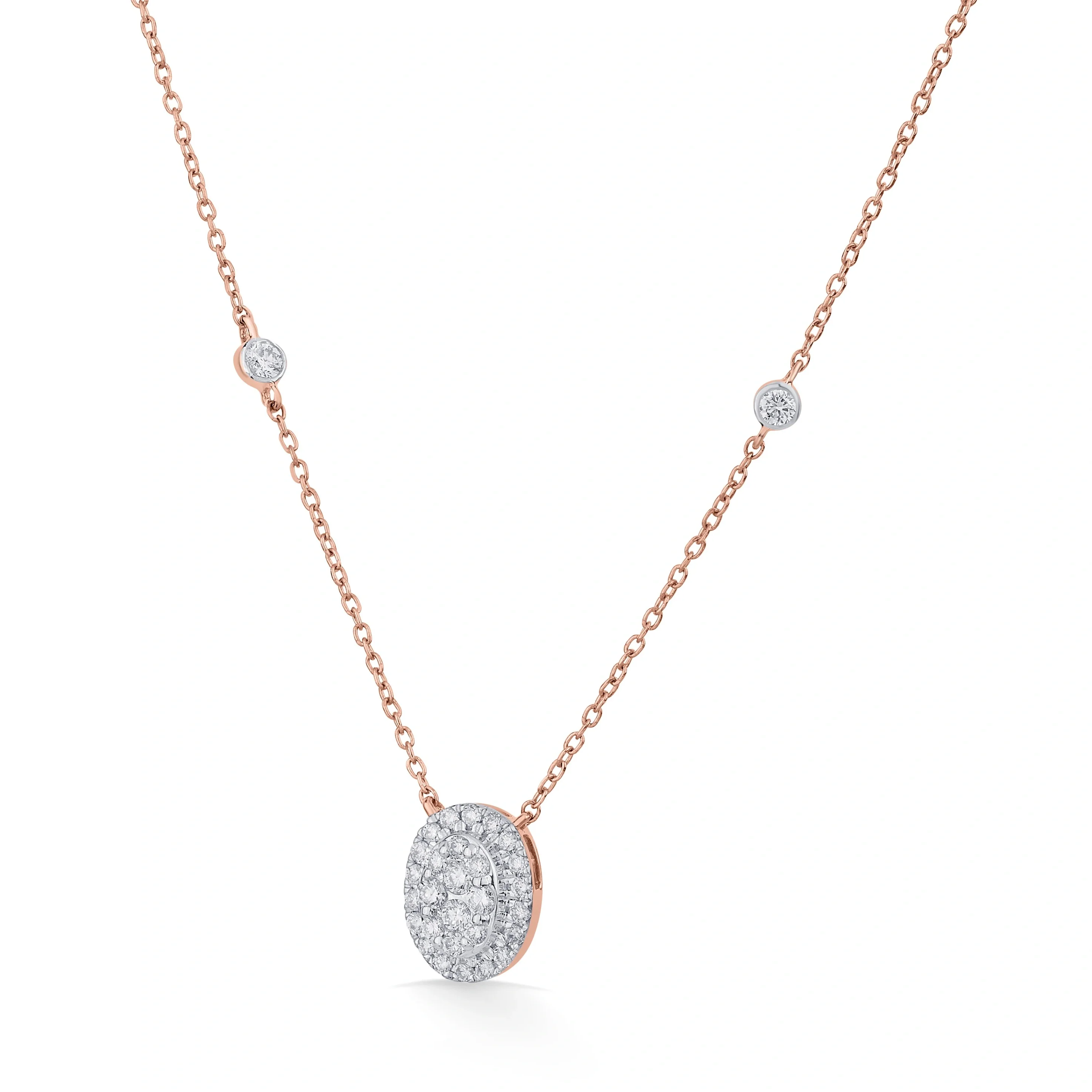 Deck Up Oval Glitz Royale Necklace - Image 2