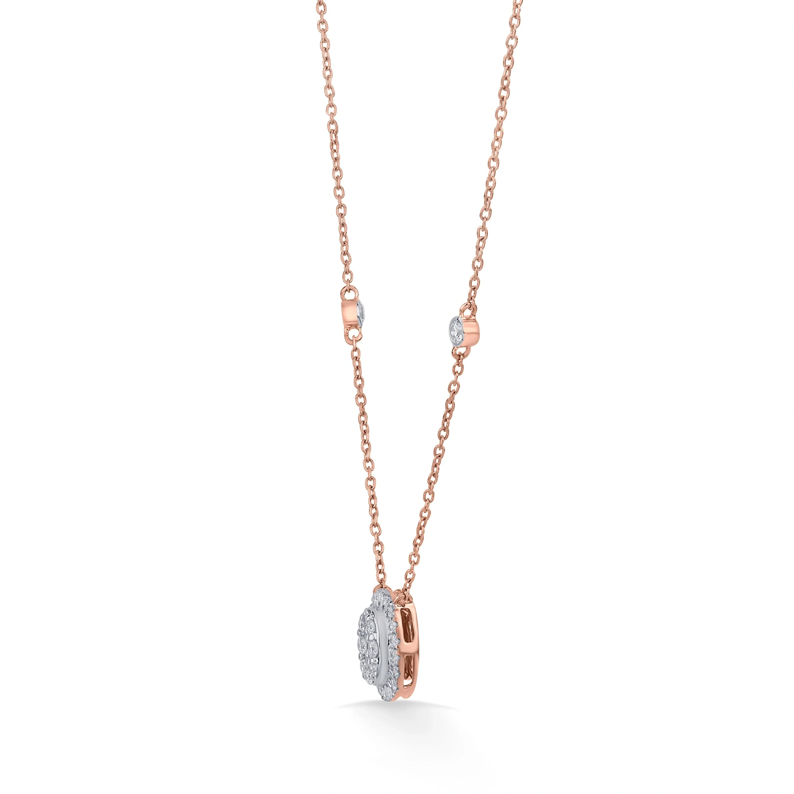 Deck Up Oval Glitz Royale Necklace - Image 3