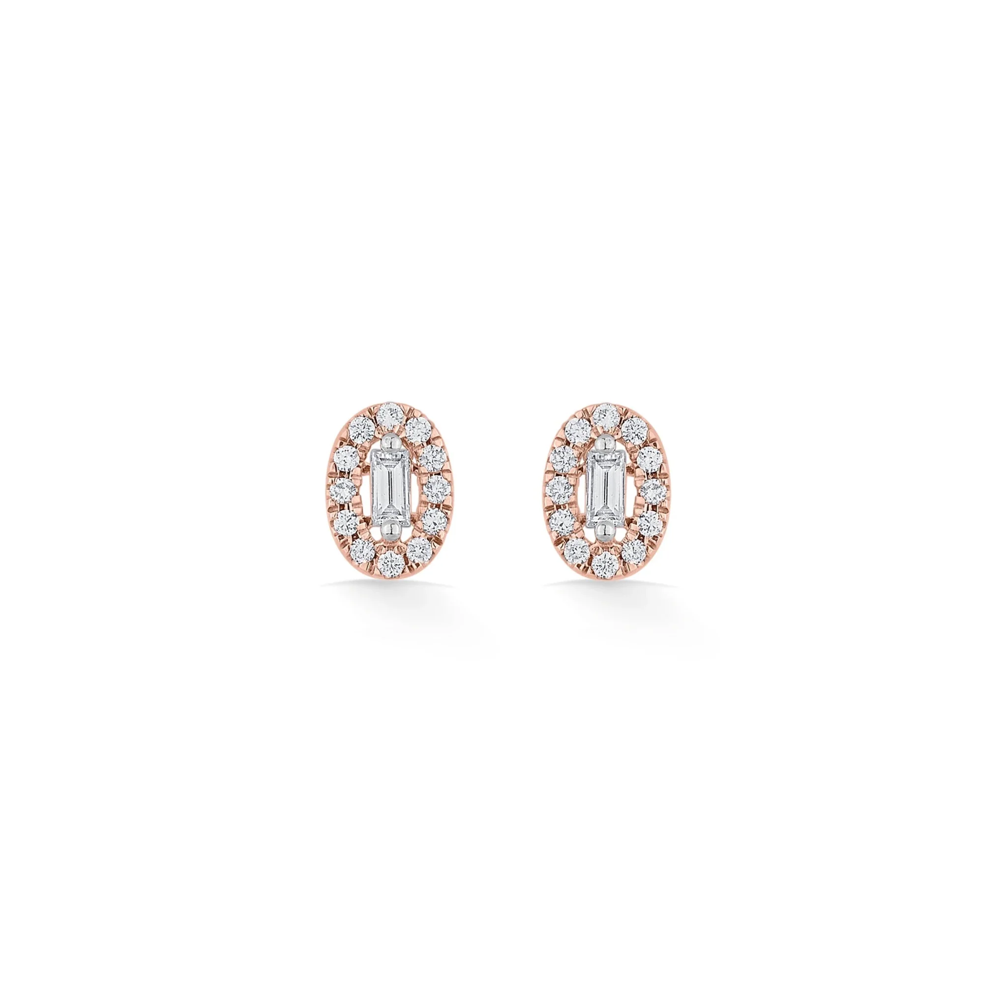 Deck Up Regal Oval Sparkle Studs