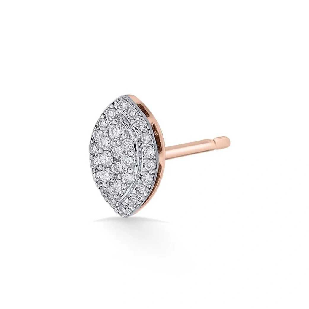 Deck Up Sparkle Petal Studs - Image 3