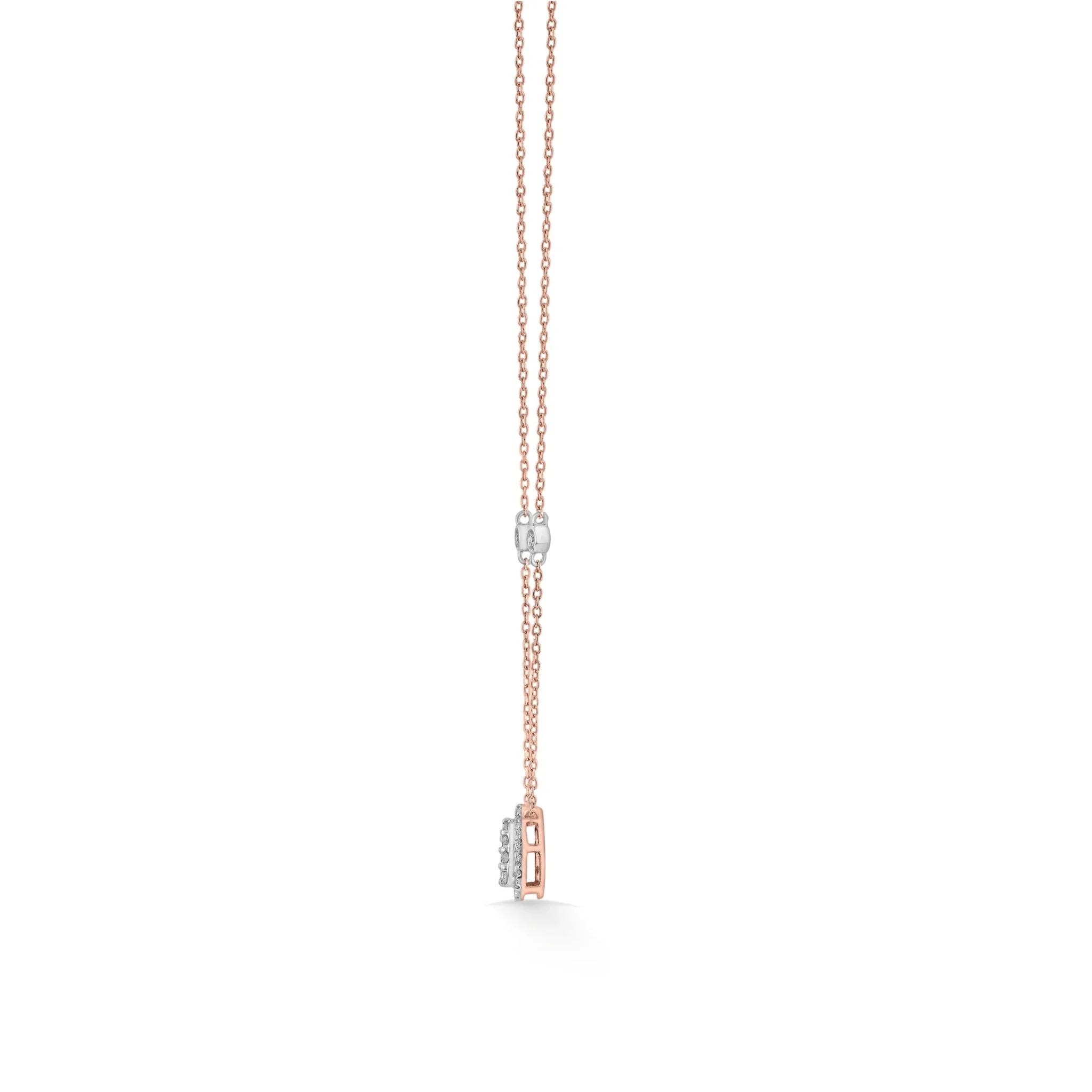Deck Up Teardrop Dazzle Royale Necklace - Image 4
