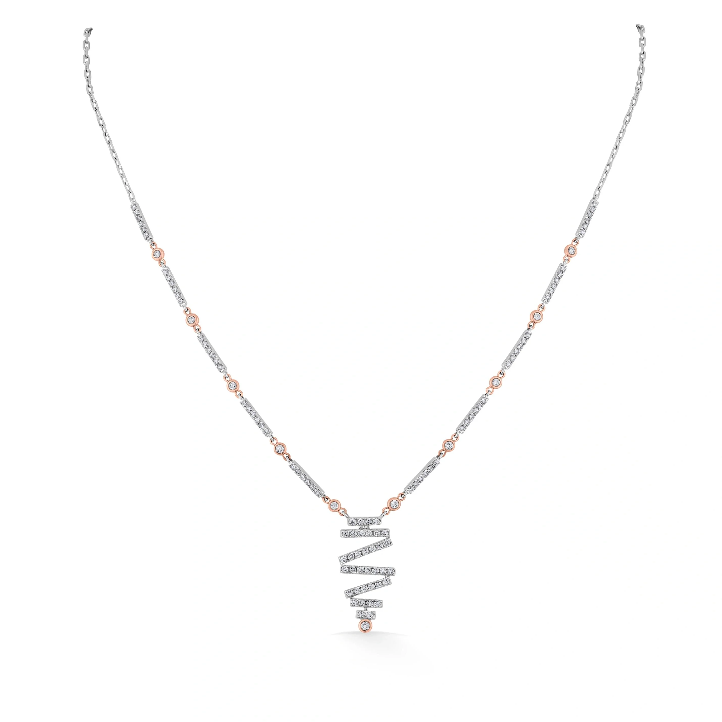 Deck Up Twisted Starlight Necklace