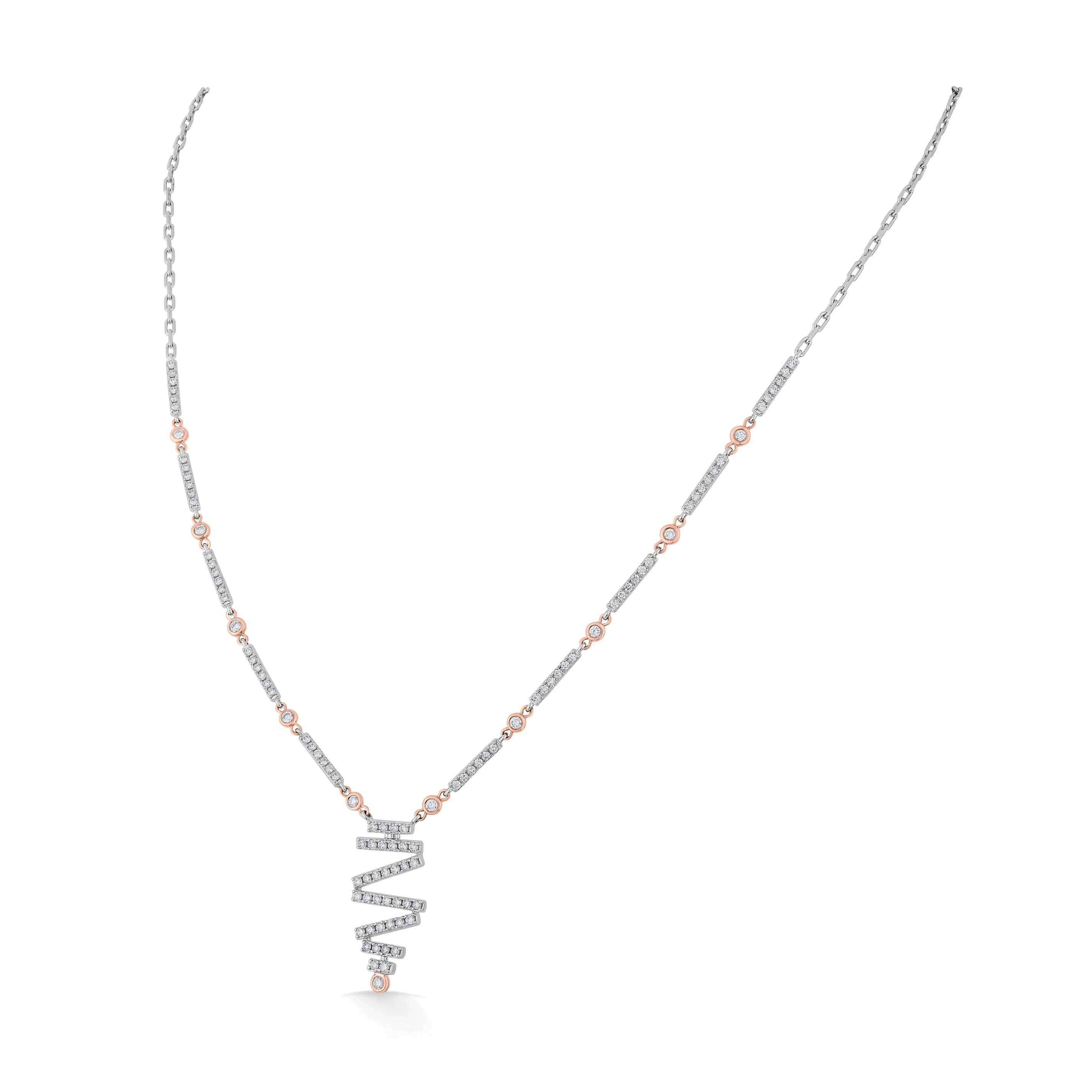 Deck Up Twisted Starlight Necklace - Image 2