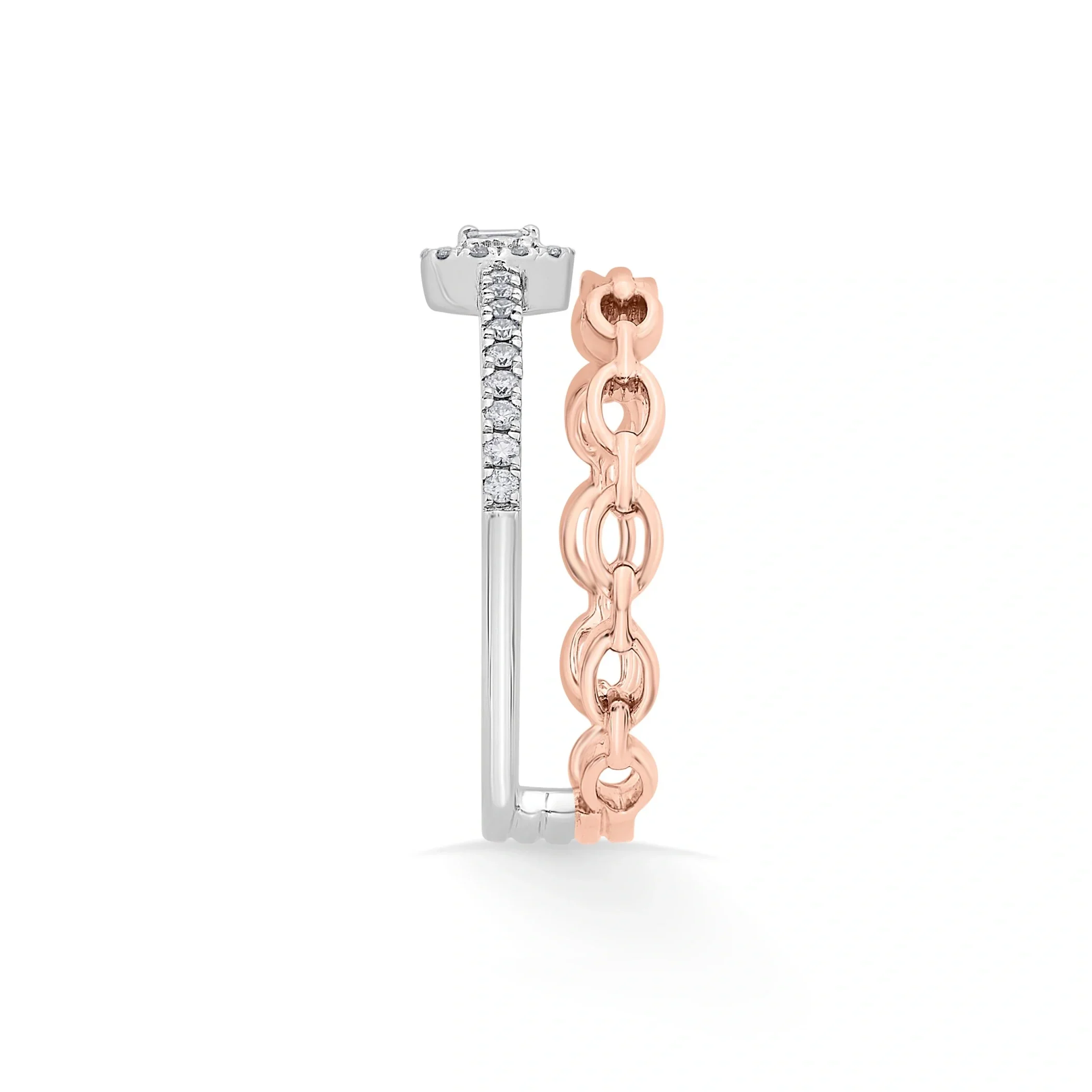 Delicate Cuban Connection Ring - Image 5
