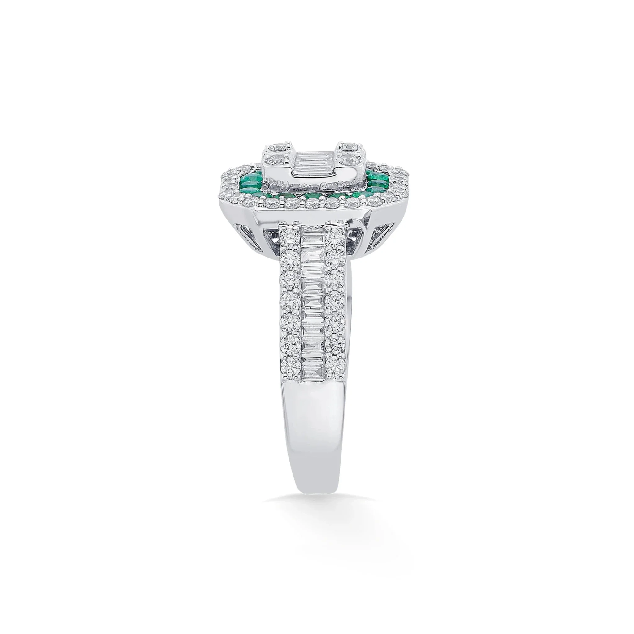 Emerald Dazzle Toren Ring - Image 5