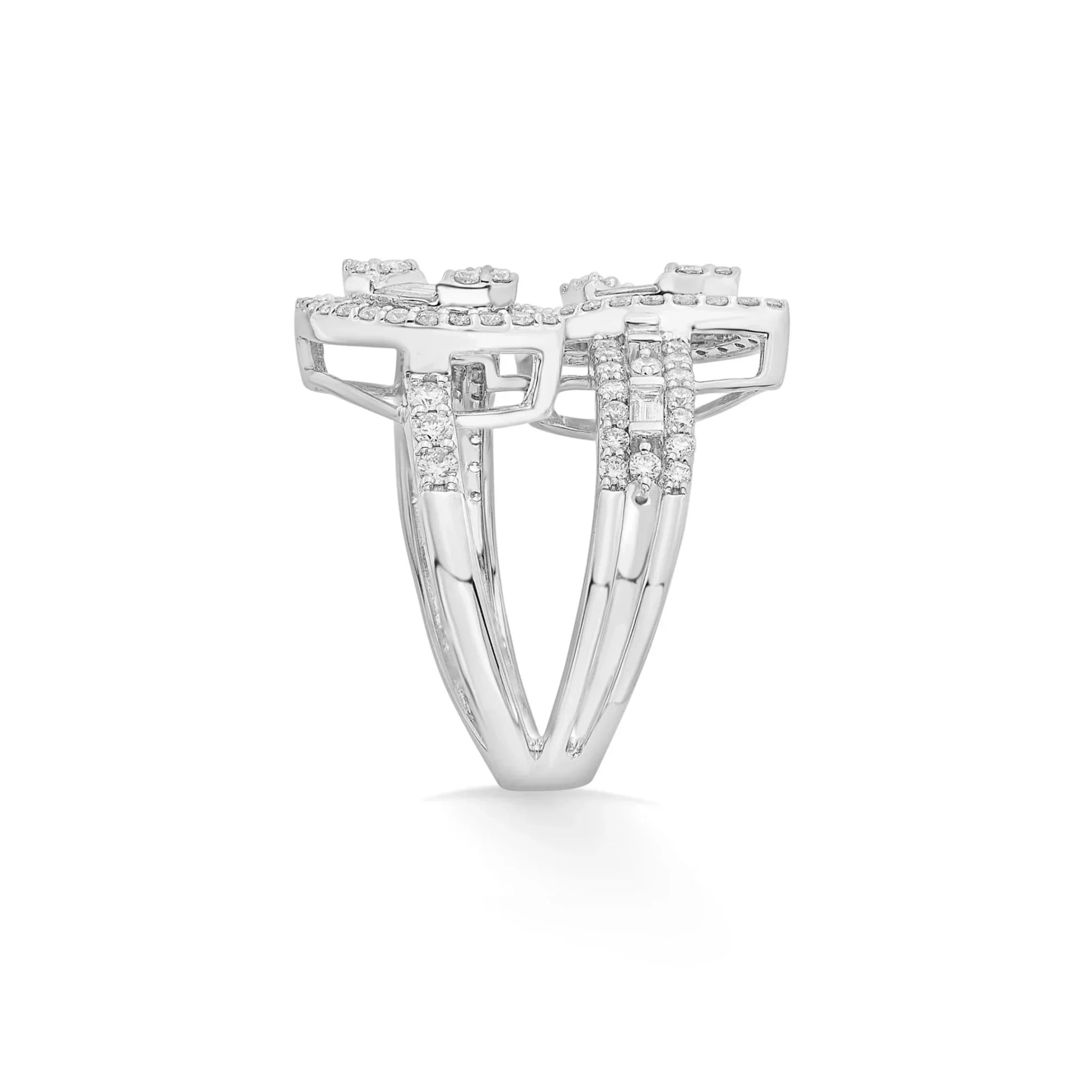 Enchante Double Marquise Baguette Ring - Image 3
