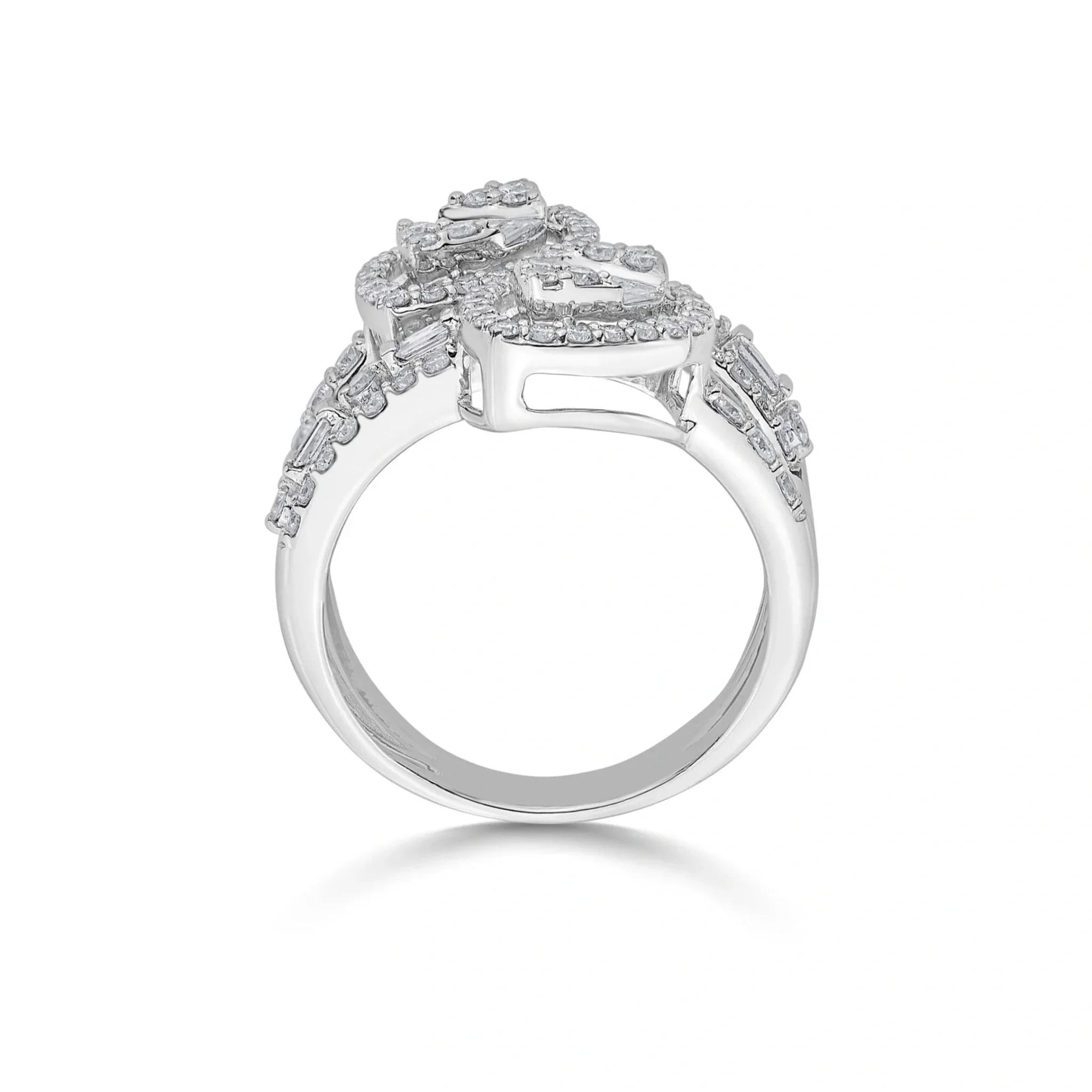 Enchante Double Marquise Baguette Ring - Image 4