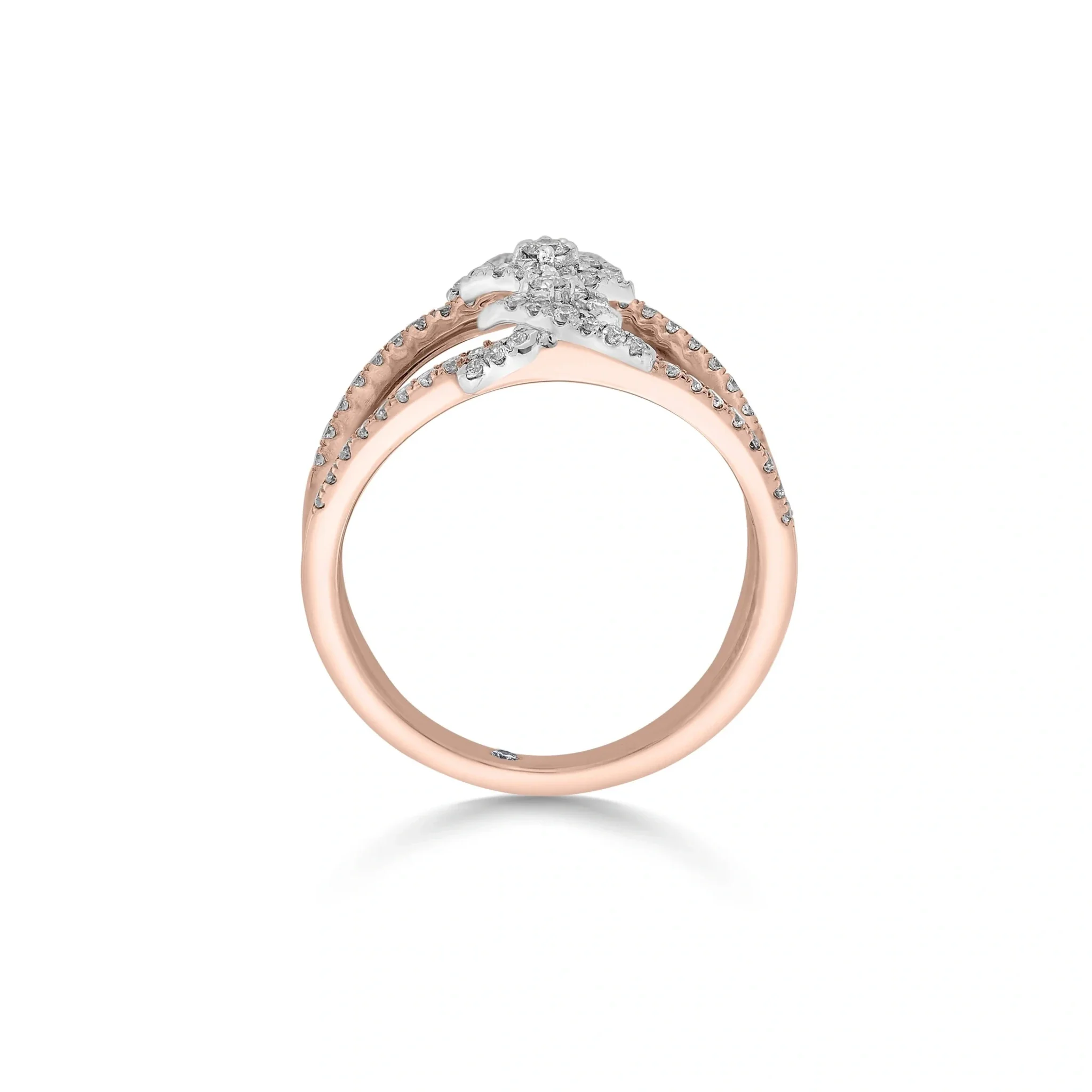 Enchante Floating Diamond Trio Ring - Image 5