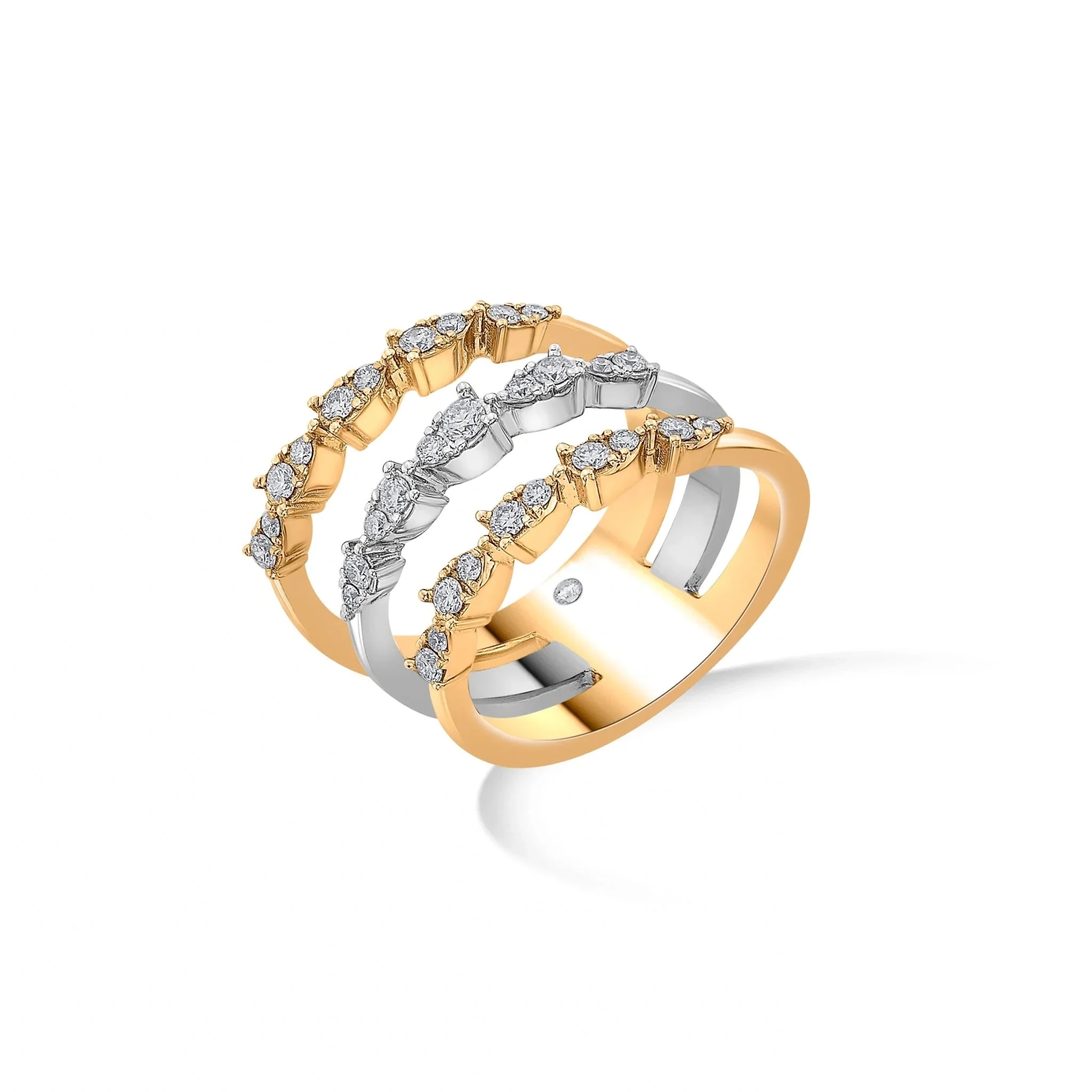 Enchante Intertwined Sparkle Band