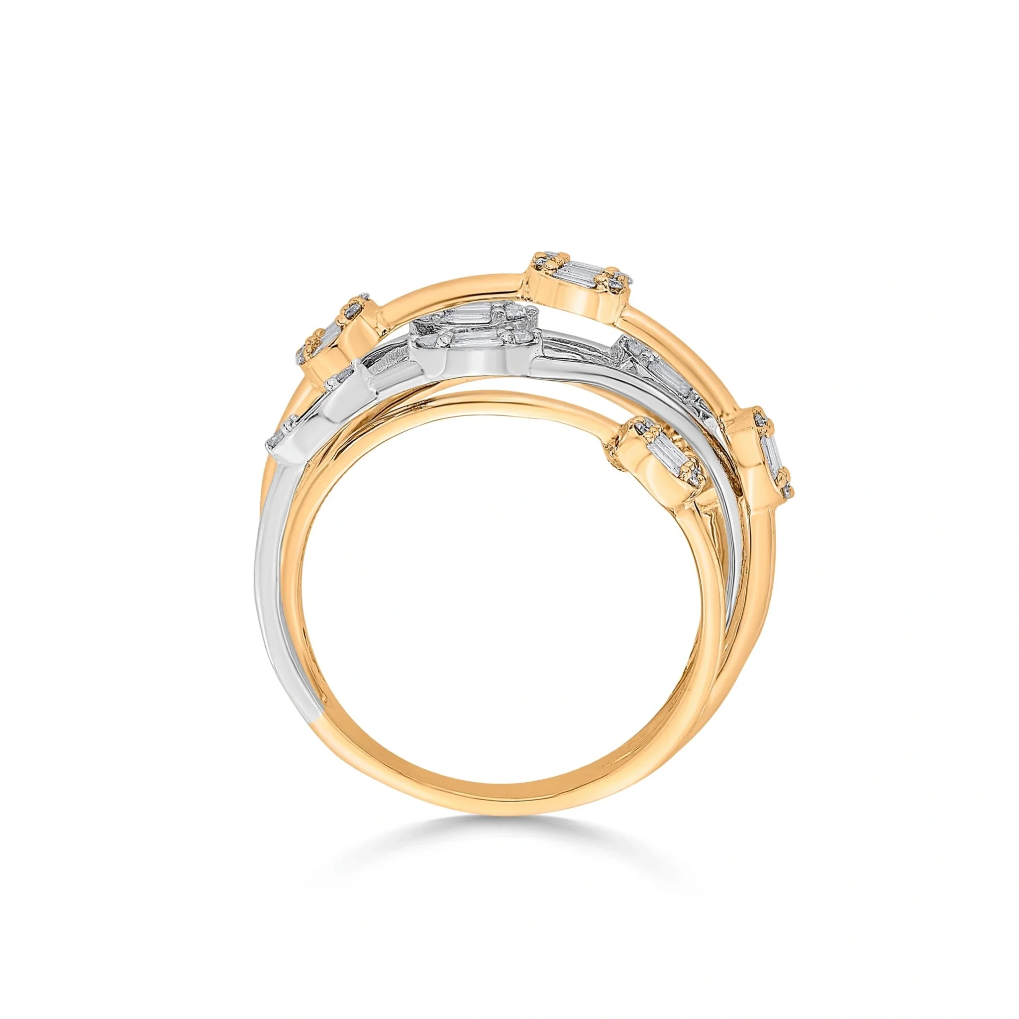 Enchante Intertwined Sparkle Band - Image 4