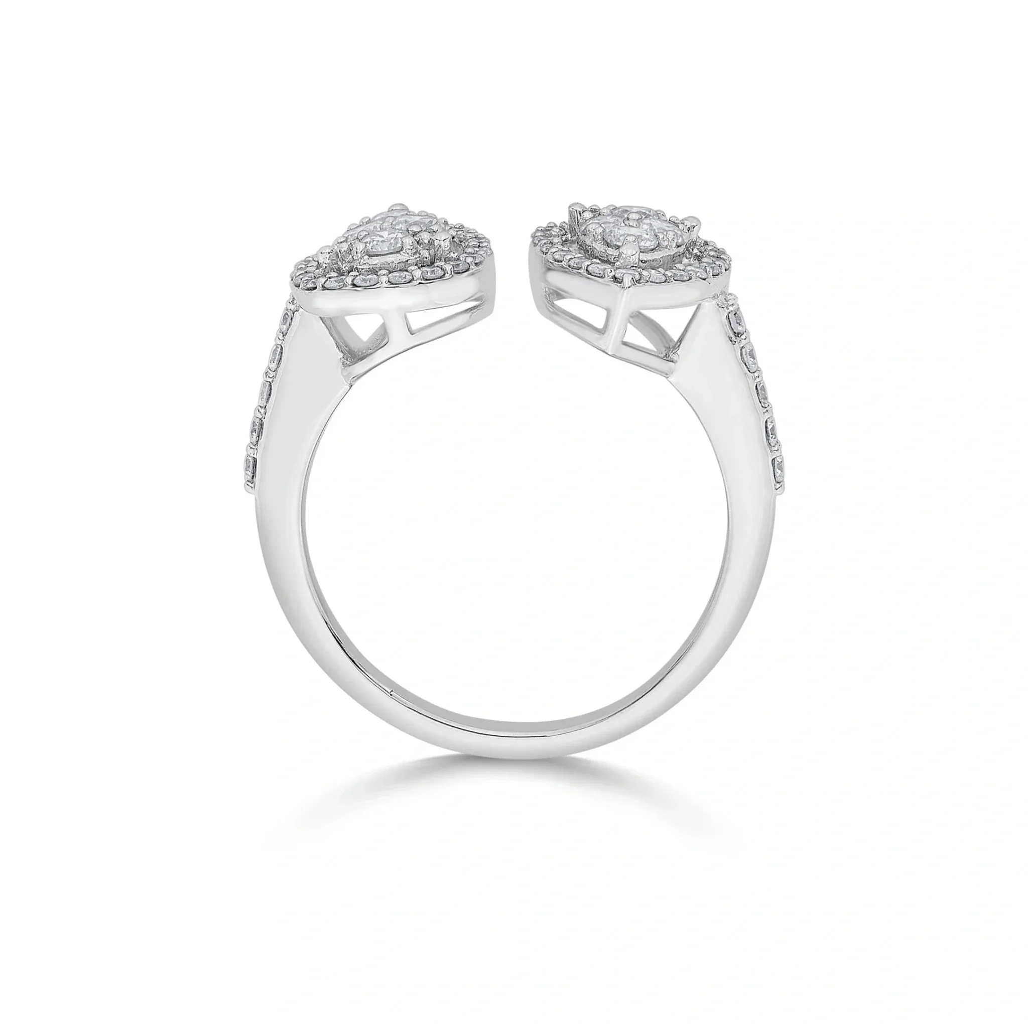 Enchante Lumiere Twin Teardrop Ring - Image 6