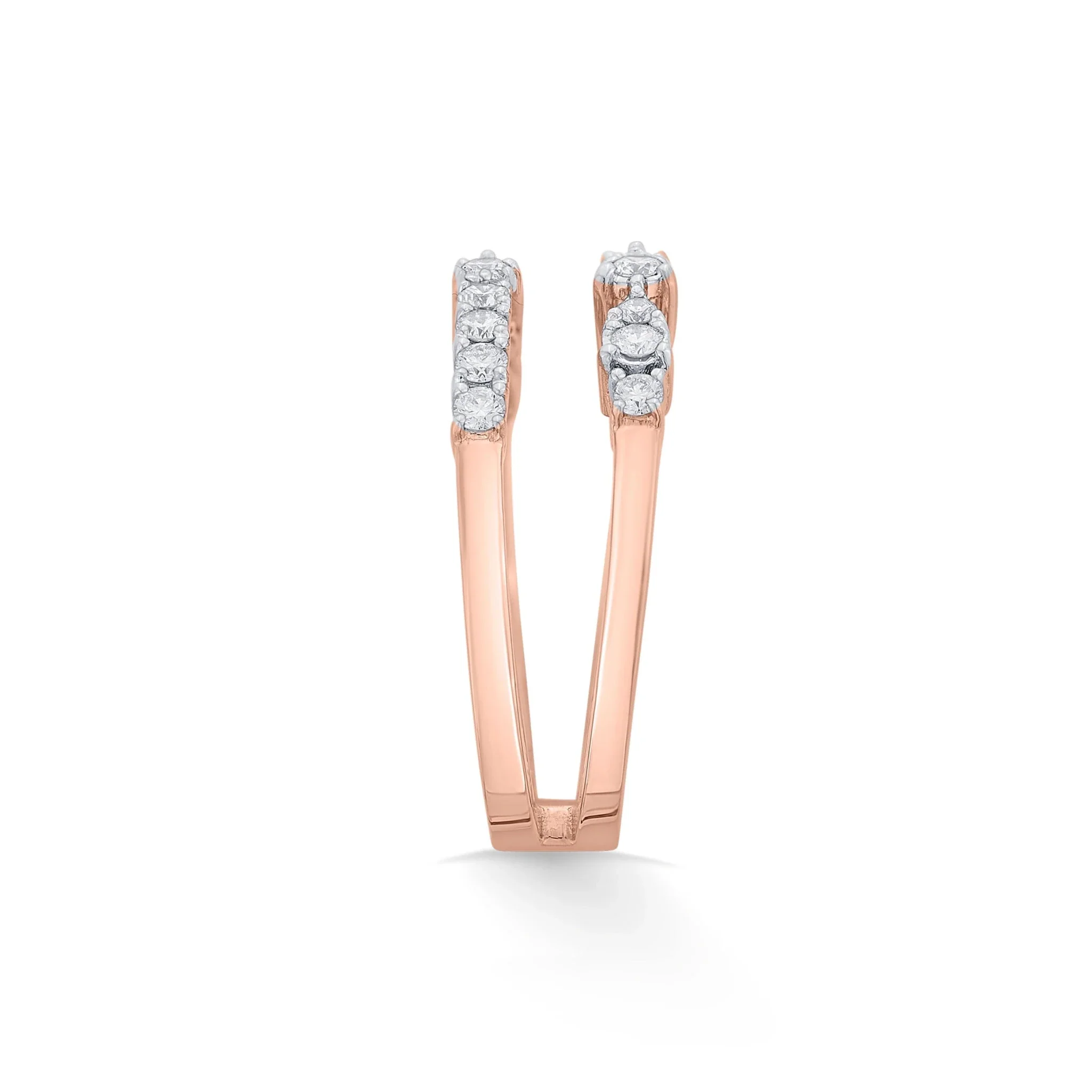 Enchante Luxe Open Pave Petal Band - Image 5